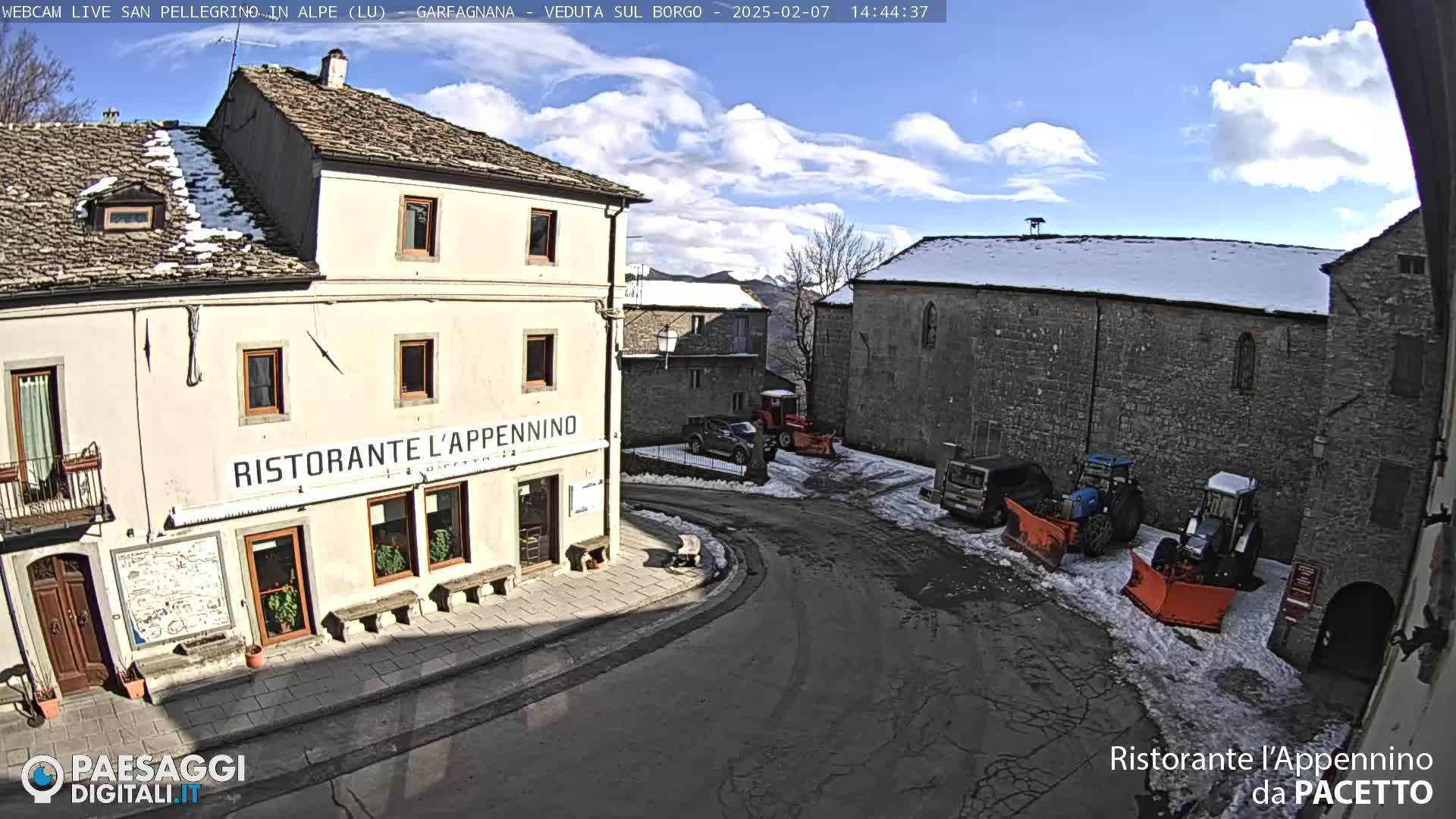 San Pellegrino in Alpe  Alps Live Cam