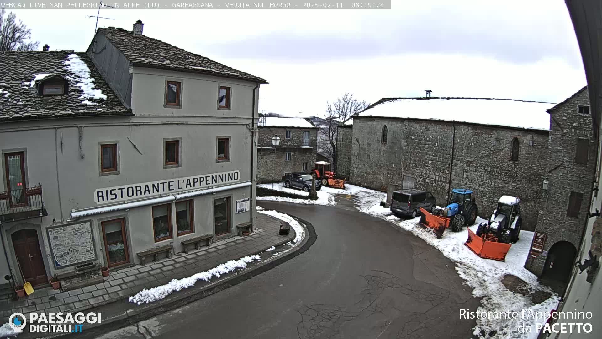 Garfagnana, San Pellegrino in Alpe  Alps Live Cam -  Lucca, Tuscany, Italy