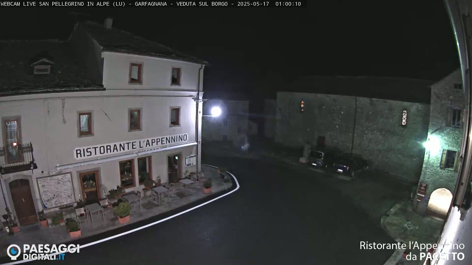 Garfagnana, San Pellegrino in Alpe  Alps Live Cam -  Lucca, Tuscany, Italy