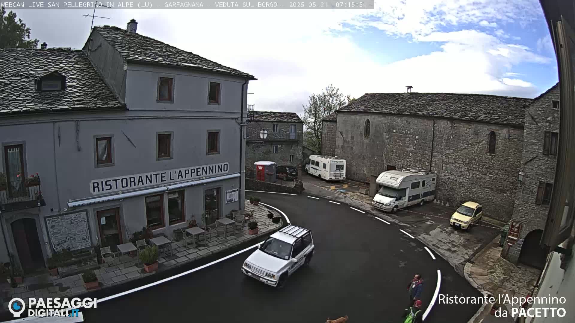 Garfagnana, San Pellegrino in Alpe  Alps Live Cam -  Lucca, Tuscany, Italy