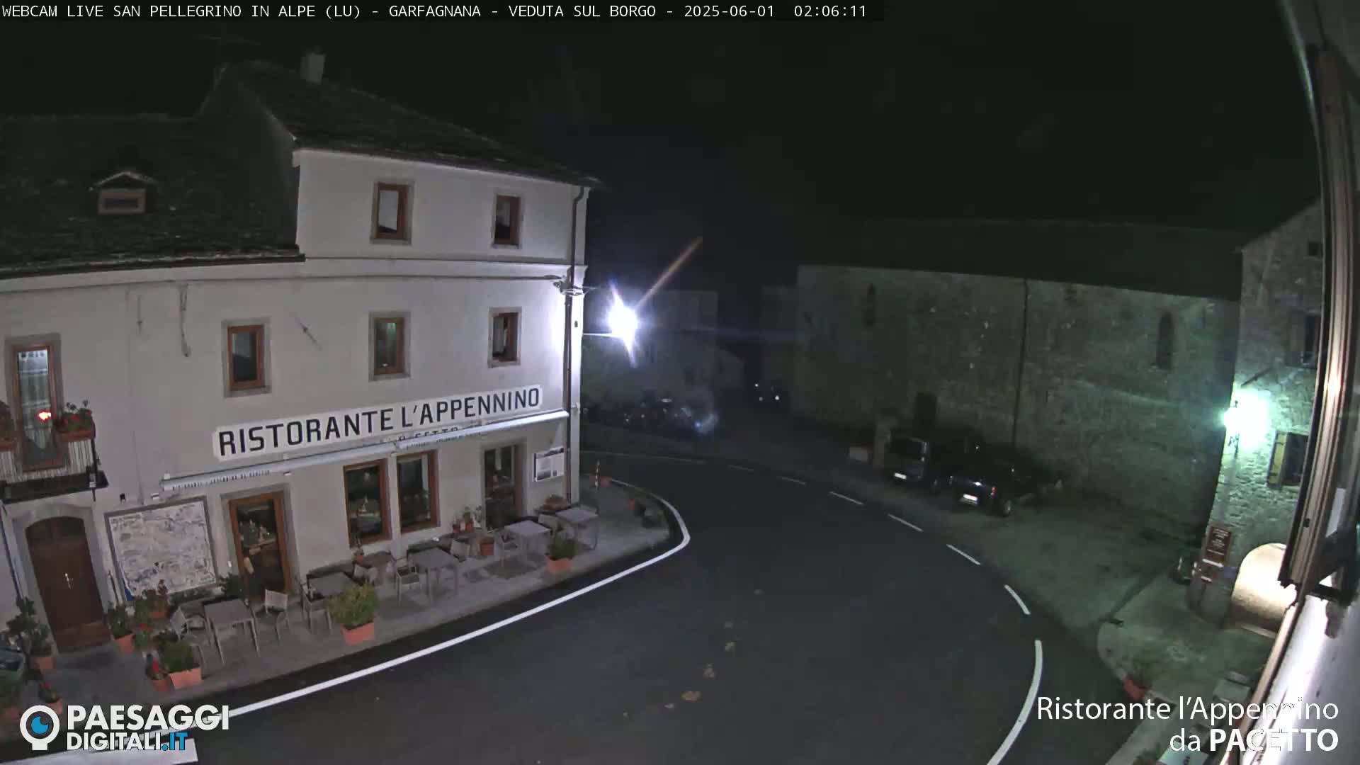 Garfagnana, San Pellegrino in Alpe  Alps Live Cam -  Lucca, Tuscany, Italy