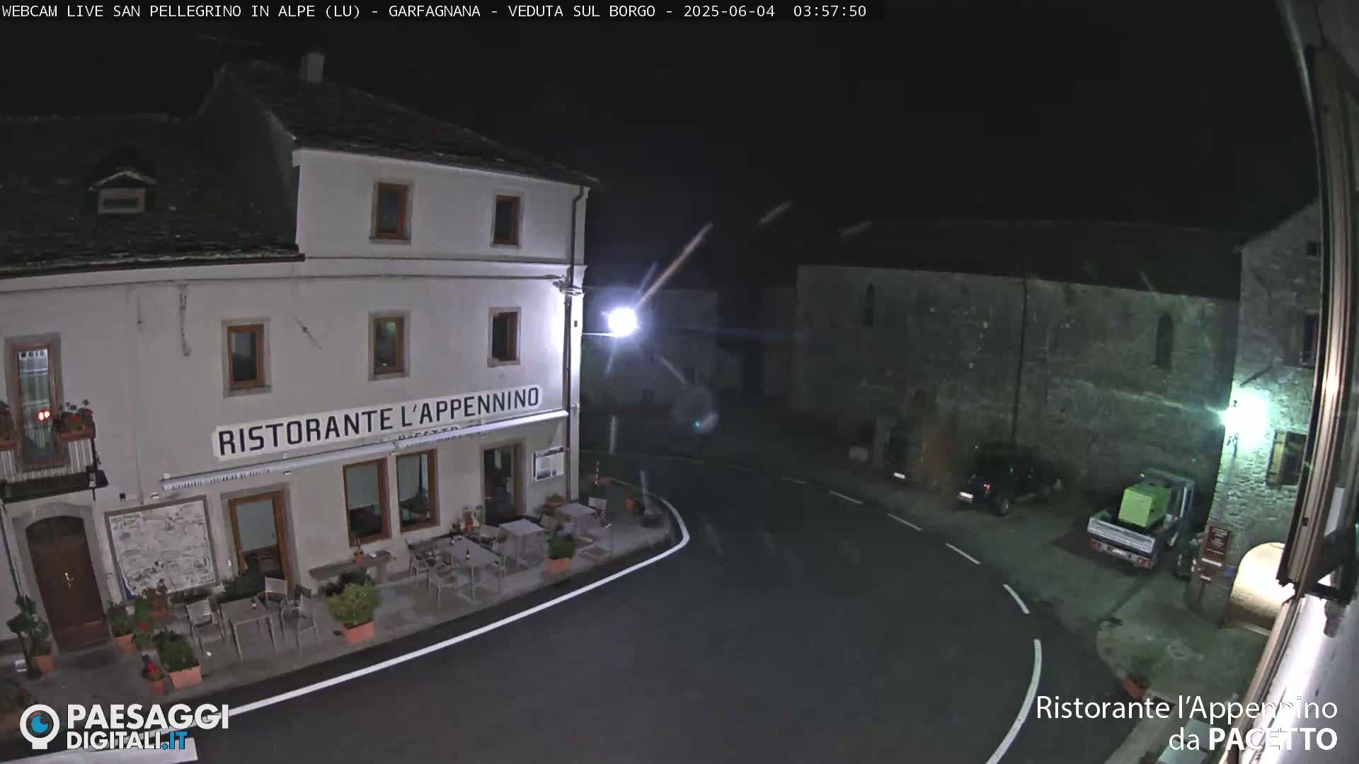Garfagnana, San Pellegrino in Alpe  Alps Live Cam -  Lucca, Tuscany, Italy