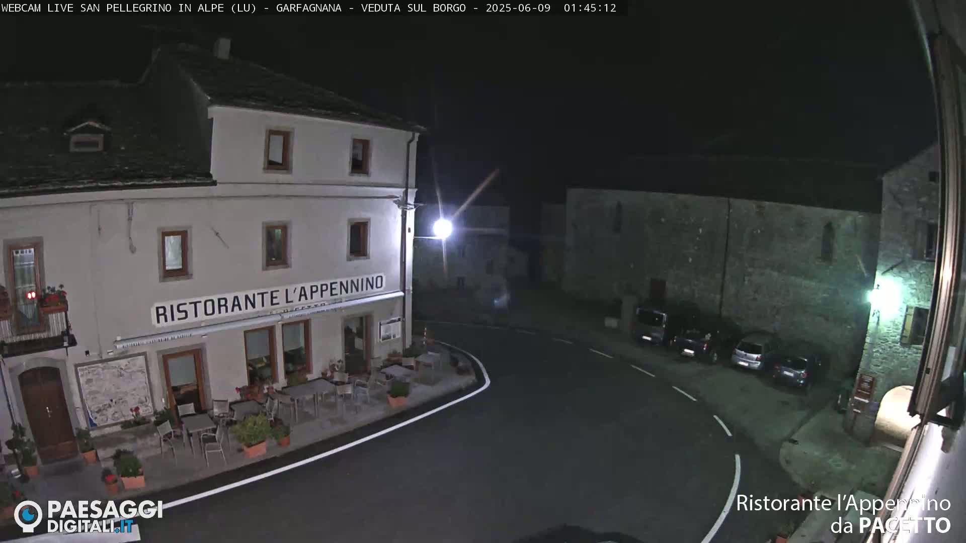Garfagnana, San Pellegrino in Alpe  Alps Live Cam -  Lucca, Tuscany, Italy