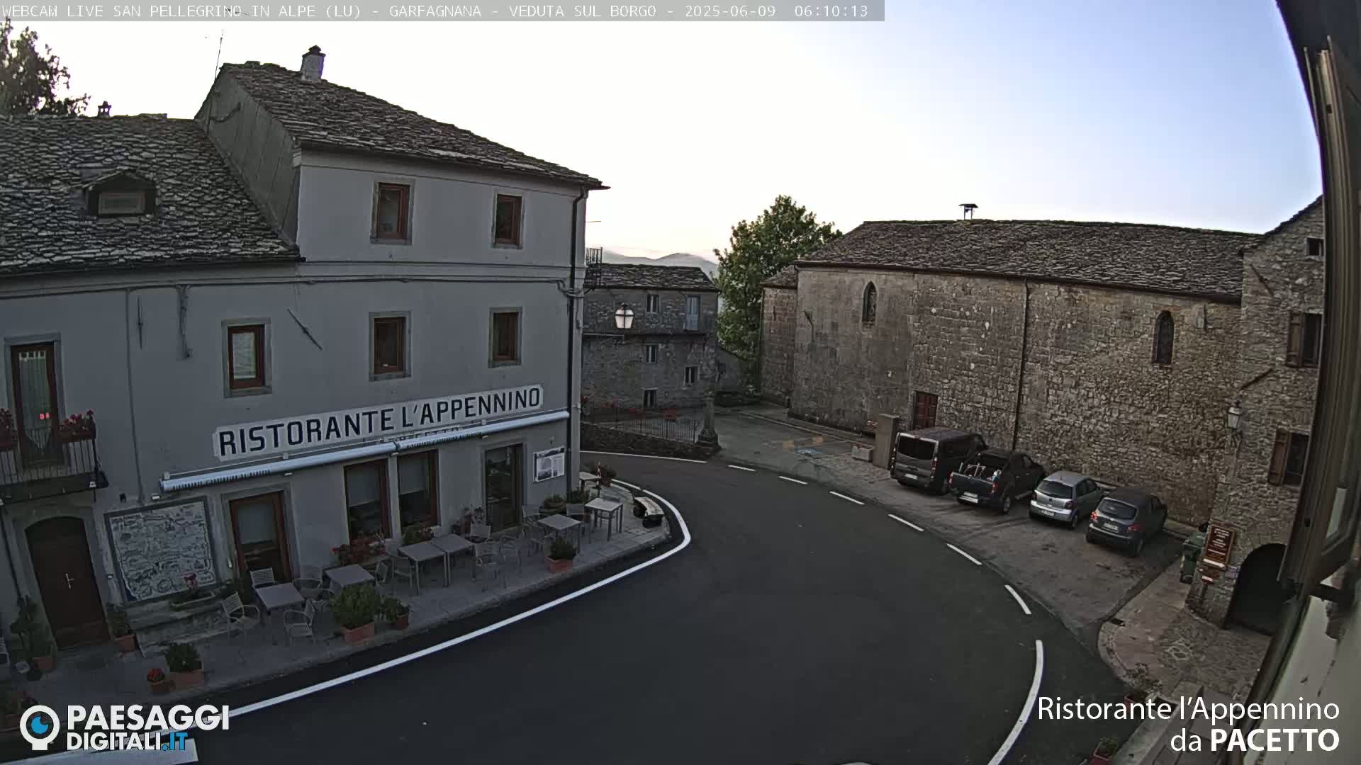 Garfagnana, San Pellegrino in Alpe  Alps Live Cam -  Lucca, Tuscany, Italy