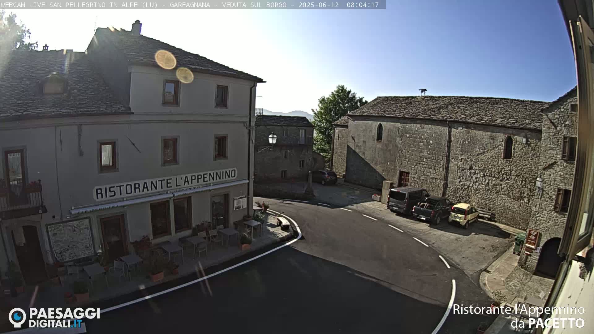 San Pellegrino in Alpe  Alps Live Cam
