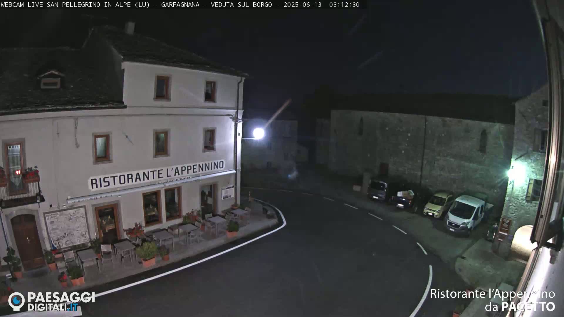 San Pellegrino in Alpe  Alps Live Cam