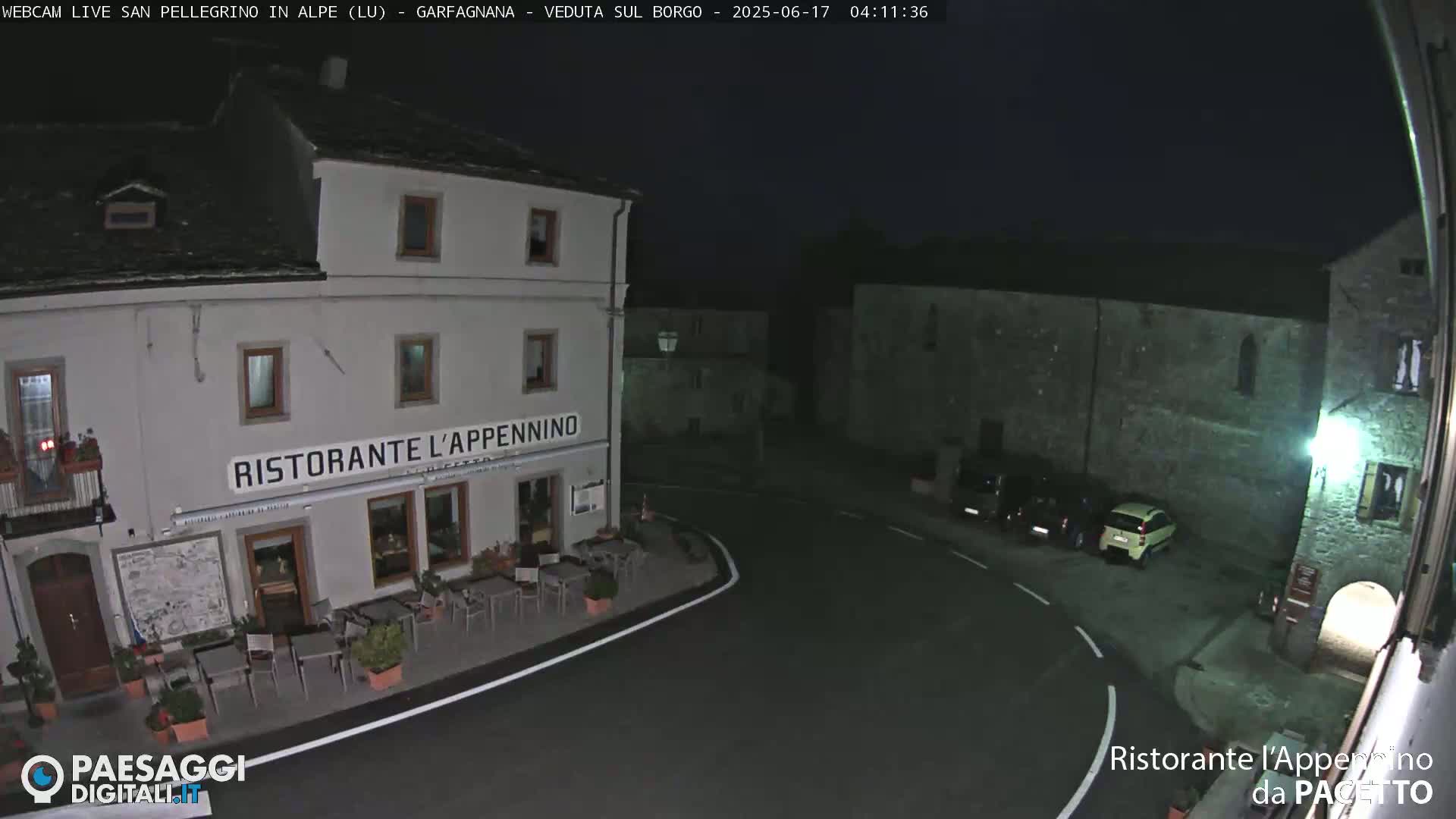 Garfagnana, San Pellegrino in Alpe  Alps Live Cam -  Lucca, Tuscany, Italy