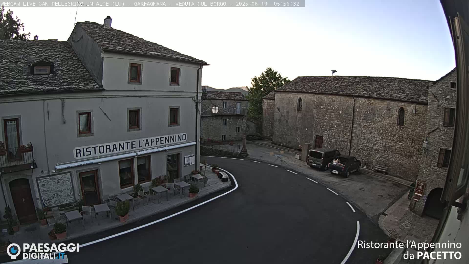 Garfagnana, San Pellegrino in Alpe  Alps Live Cam -  Lucca, Tuscany, Italy