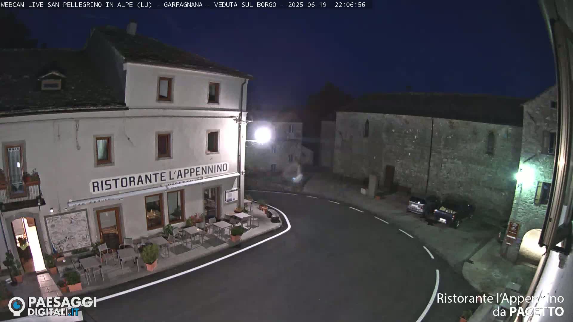Garfagnana, San Pellegrino in Alpe  Alps Live Cam -  Lucca, Tuscany, Italy