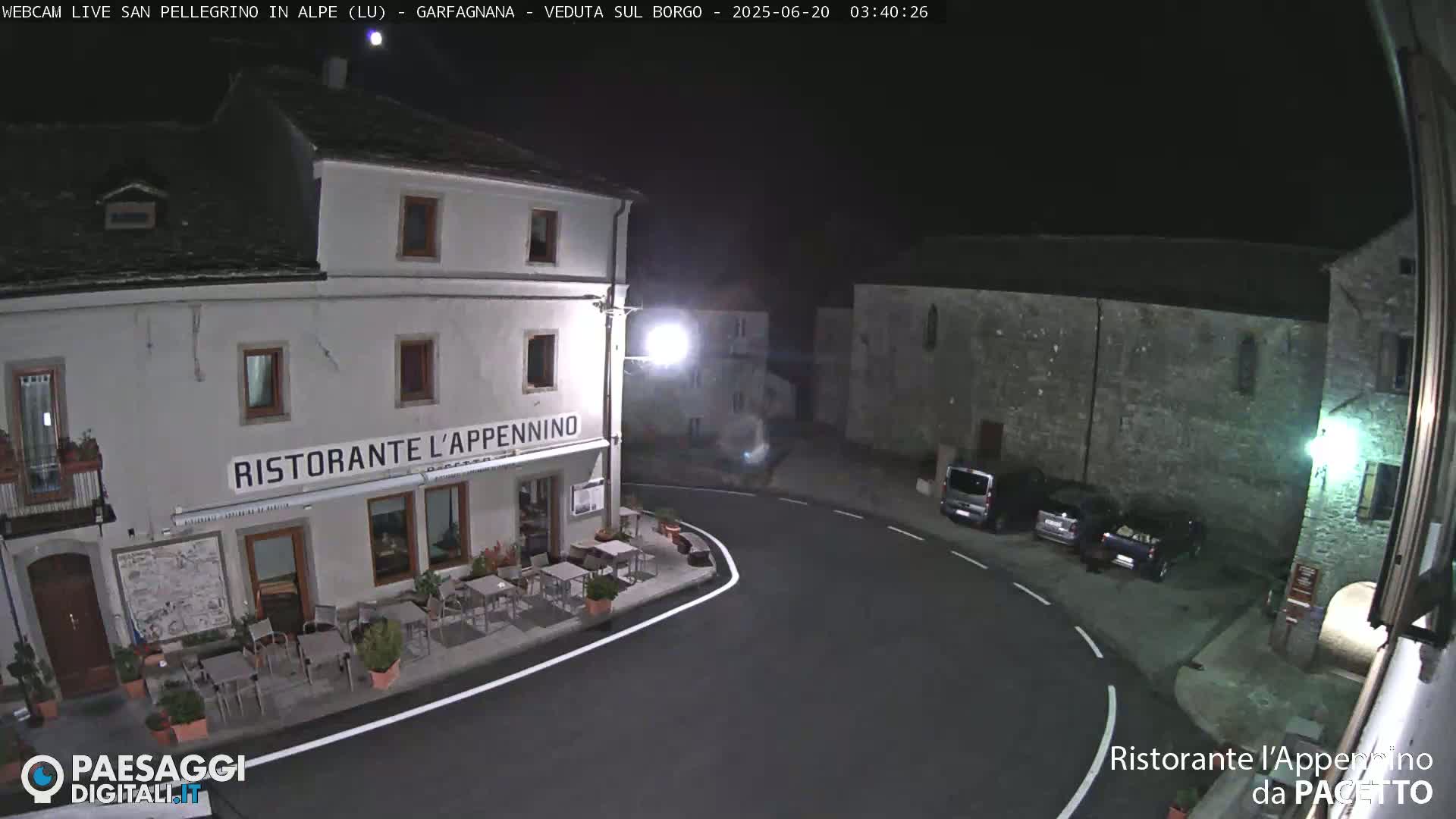 Garfagnana, San Pellegrino in Alpe  Alps Live Cam -  Lucca, Tuscany, Italy