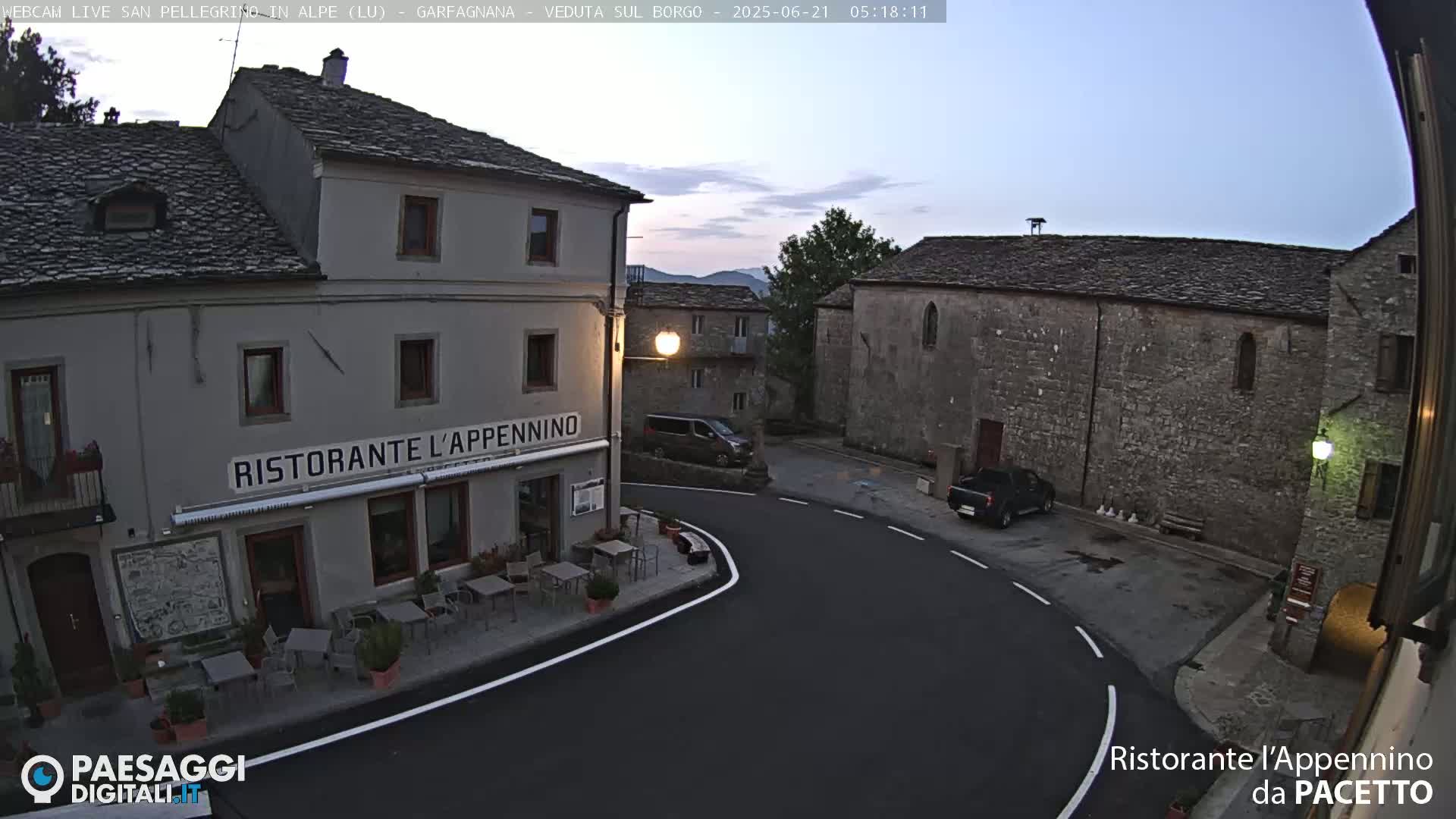 Garfagnana, San Pellegrino in Alpe  Alps Live Cam -  Lucca, Tuscany, Italy