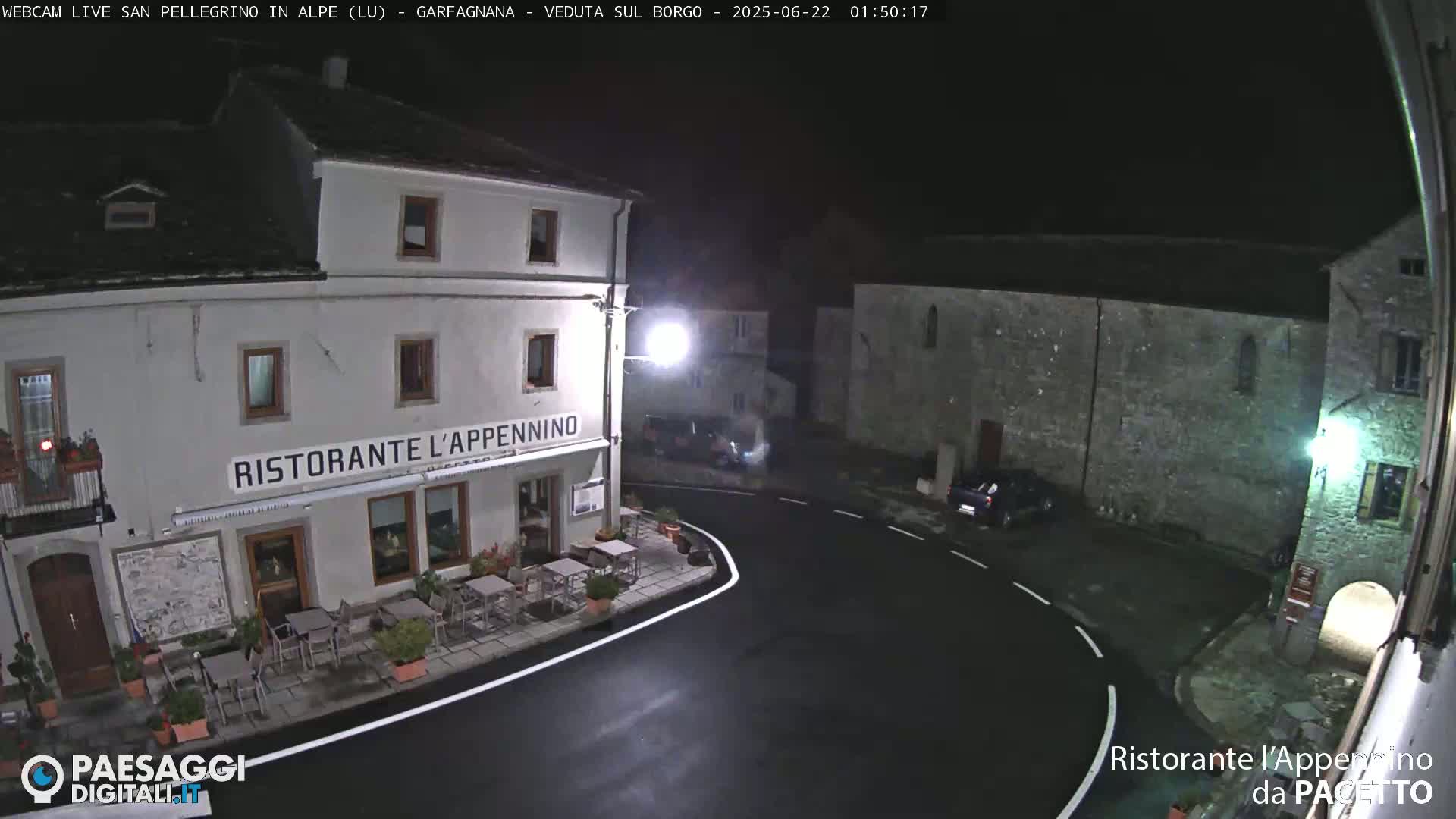 Garfagnana, San Pellegrino in Alpe  Alps Live Cam -  Lucca, Tuscany, Italy