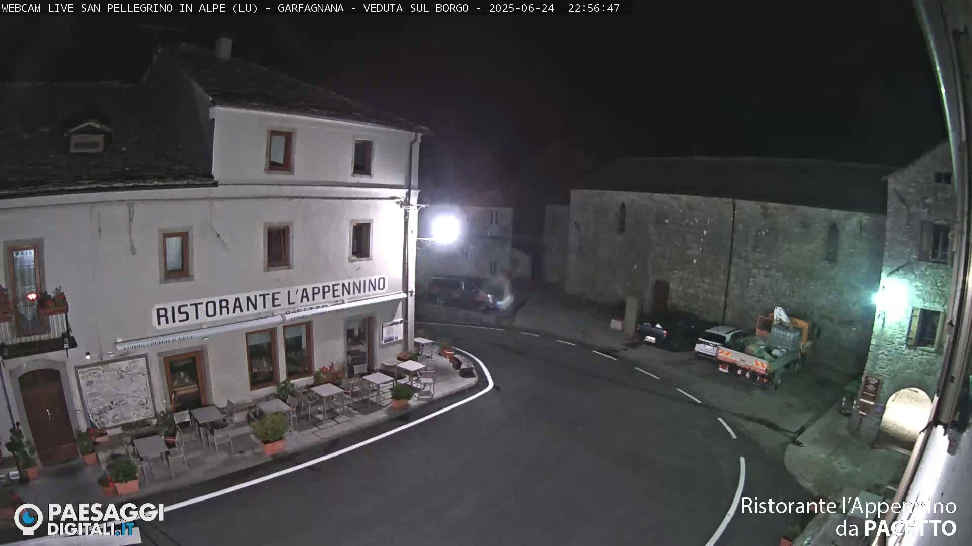 Garfagnana, San Pellegrino in Alpe  Alps Live Cam -  Lucca, Tuscany, Italy
