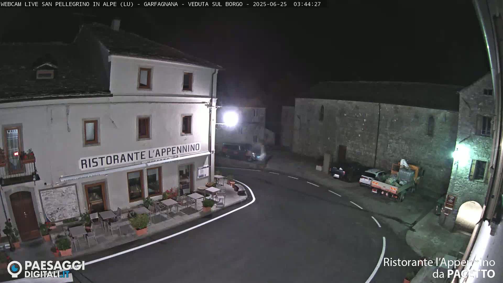 Garfagnana, San Pellegrino in Alpe  Alps Live Cam -  Lucca, Tuscany, Italy