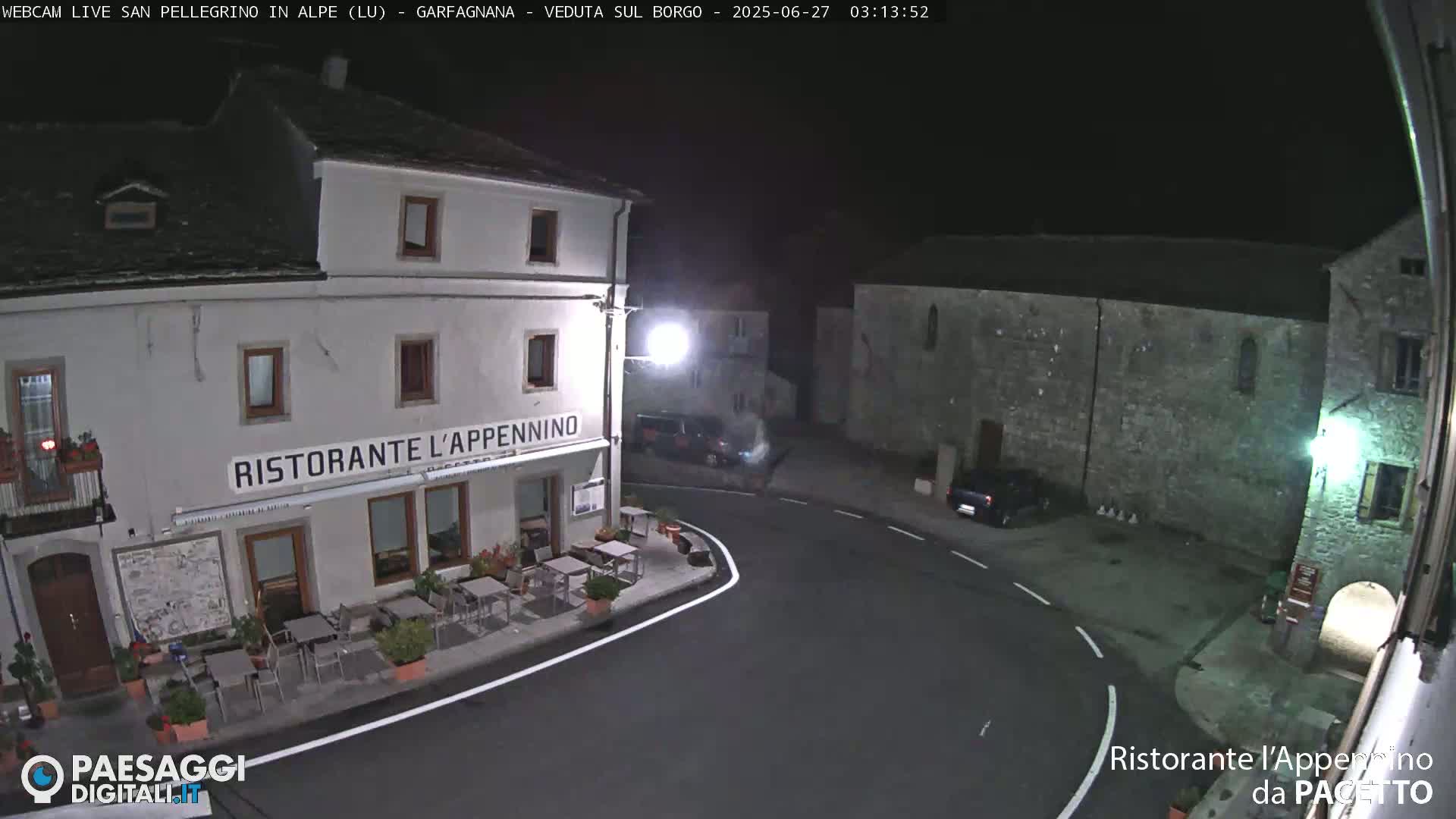 Garfagnana, San Pellegrino in Alpe  Alps Live Cam -  Lucca, Tuscany, Italy