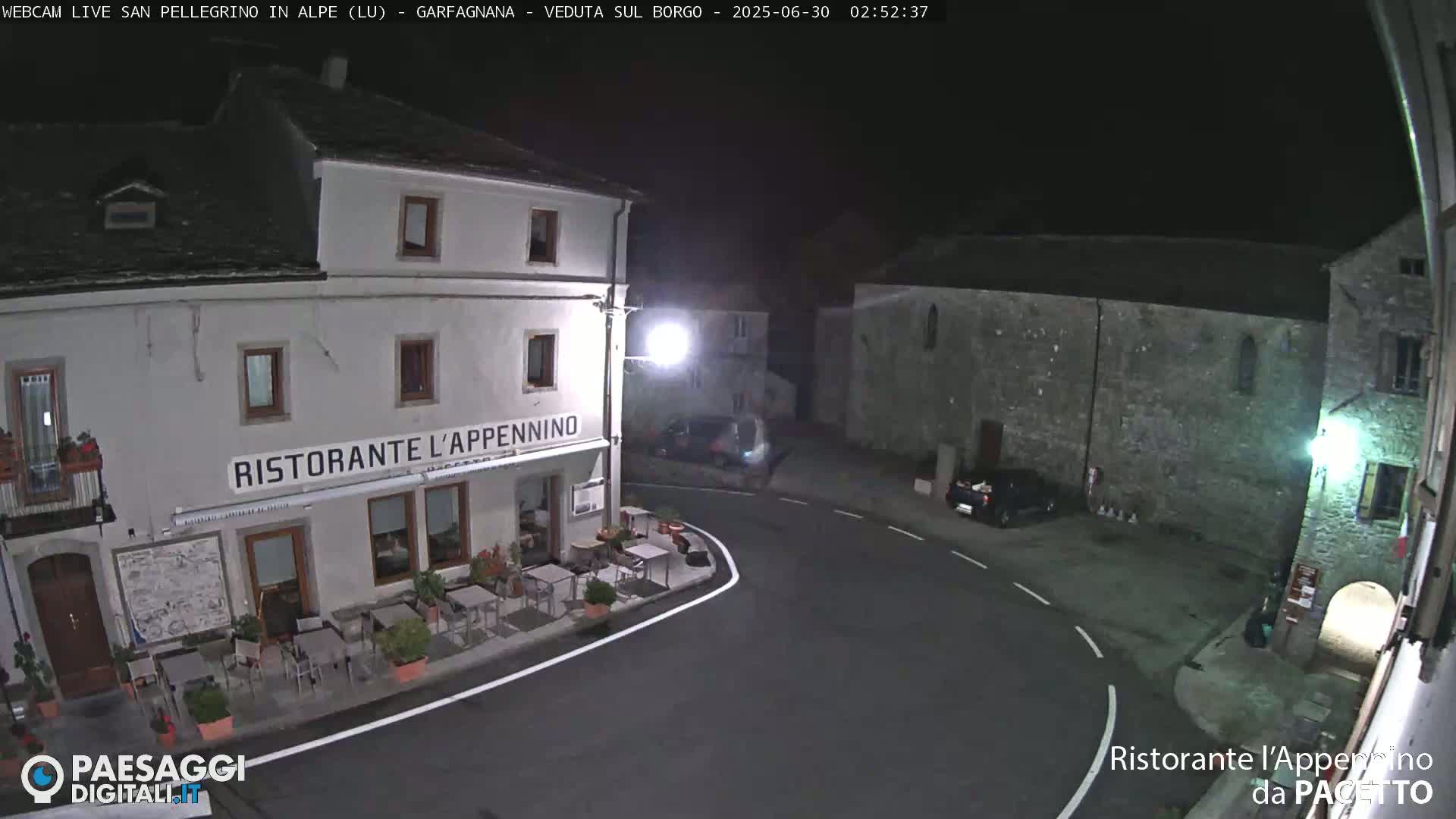 Garfagnana, San Pellegrino in Alpe  Alps Live Cam -  Lucca, Tuscany, Italy