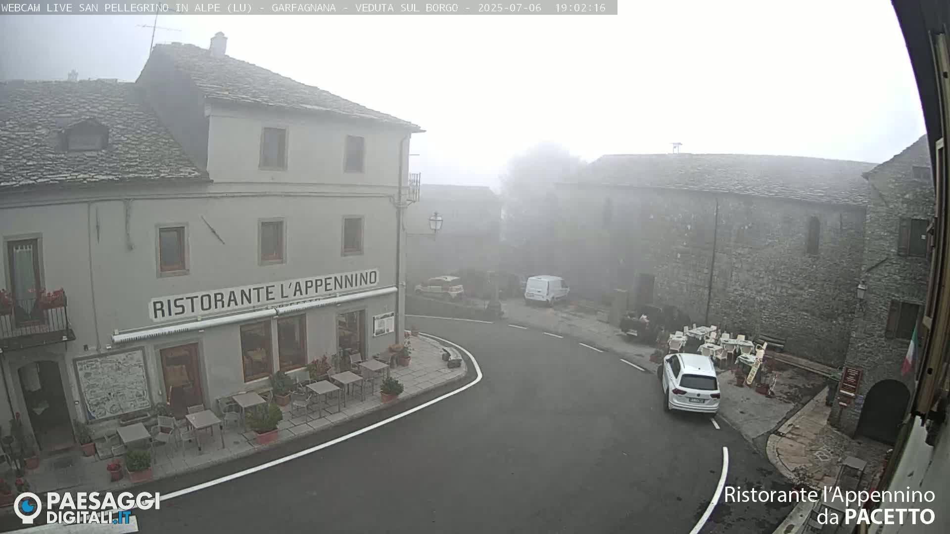 Garfagnana, San Pellegrino in Alpe  Alps Live Cam -  Lucca, Tuscany, Italy