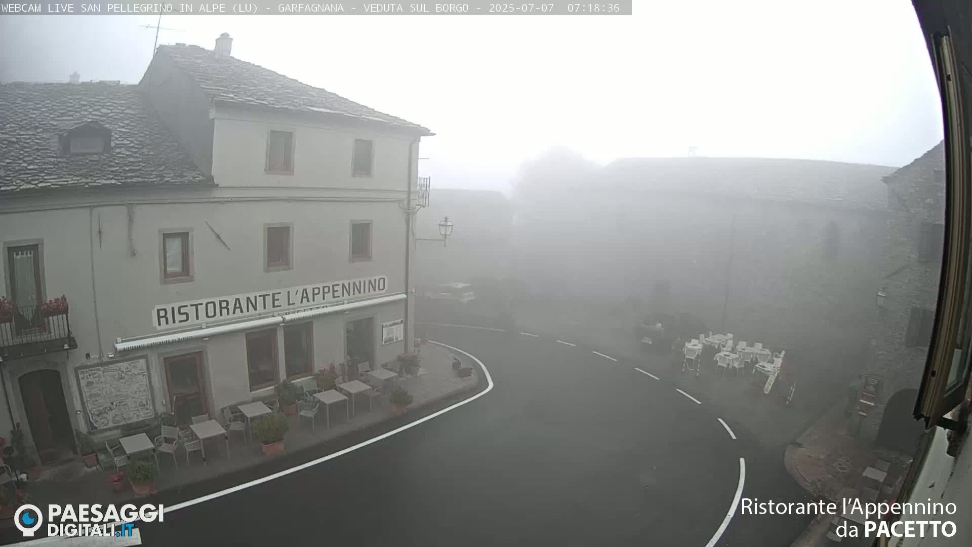 Garfagnana, San Pellegrino in Alpe  Alps Live Cam -  Lucca, Tuscany, Italy