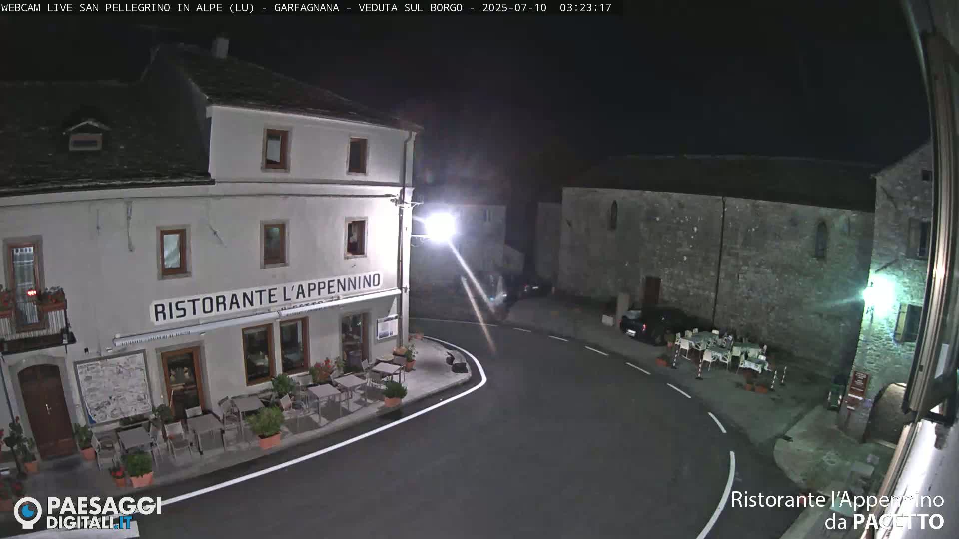 Garfagnana, San Pellegrino in Alpe  Alps Live Cam -  Lucca, Tuscany, Italy