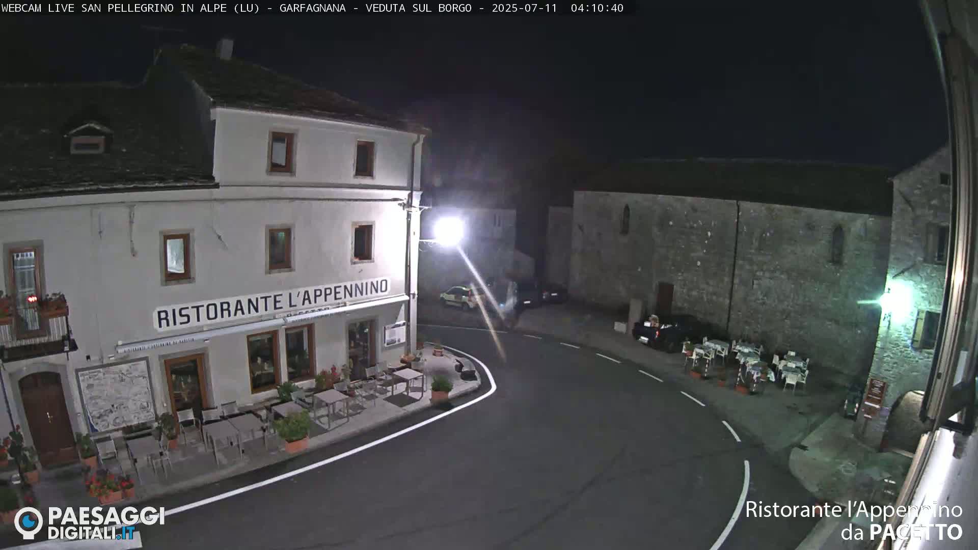 Garfagnana, San Pellegrino in Alpe  Alps Live Cam -  Lucca, Tuscany, Italy