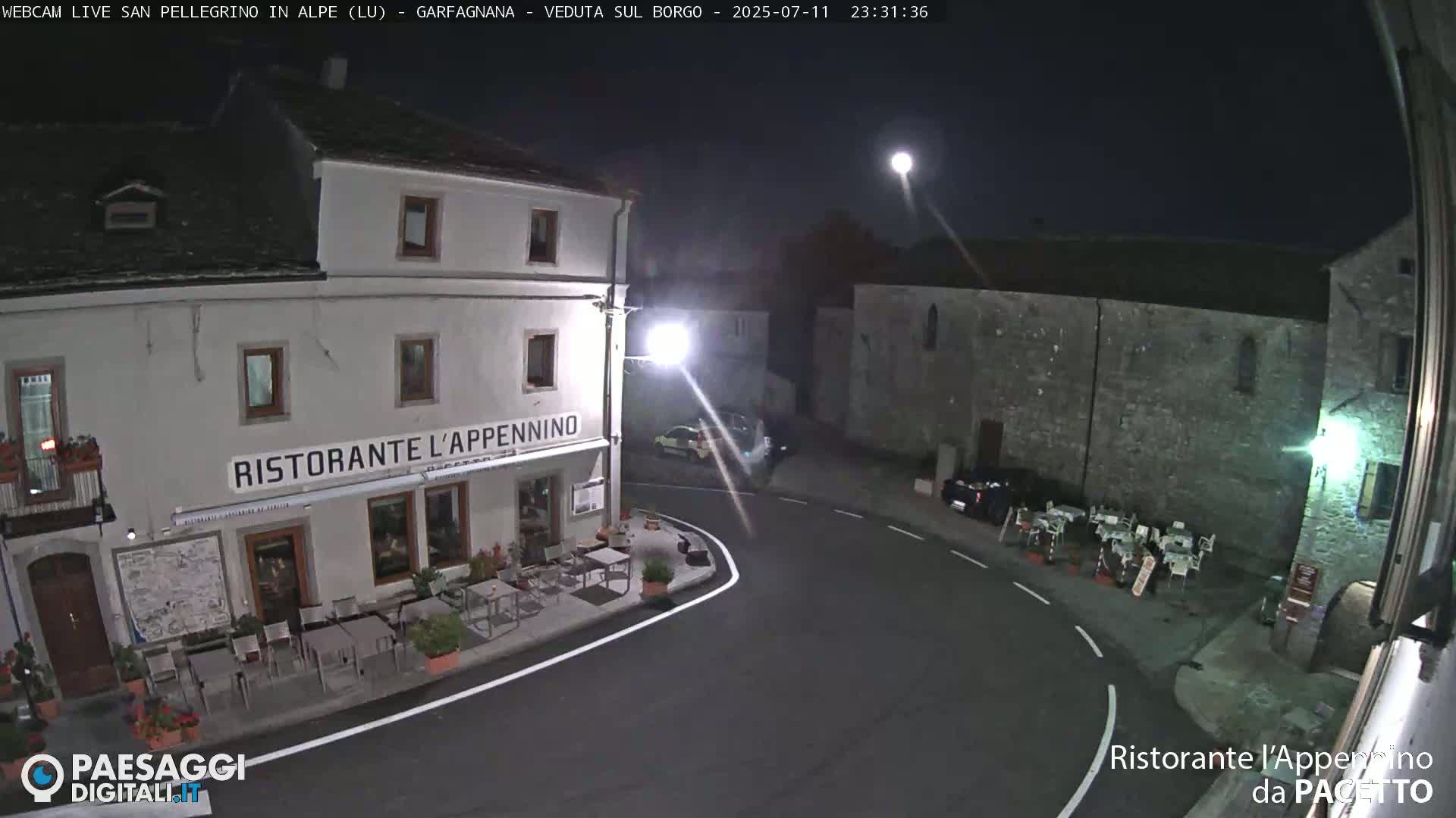 Garfagnana, San Pellegrino in Alpe  Alps Live Cam -  Lucca, Tuscany, Italy