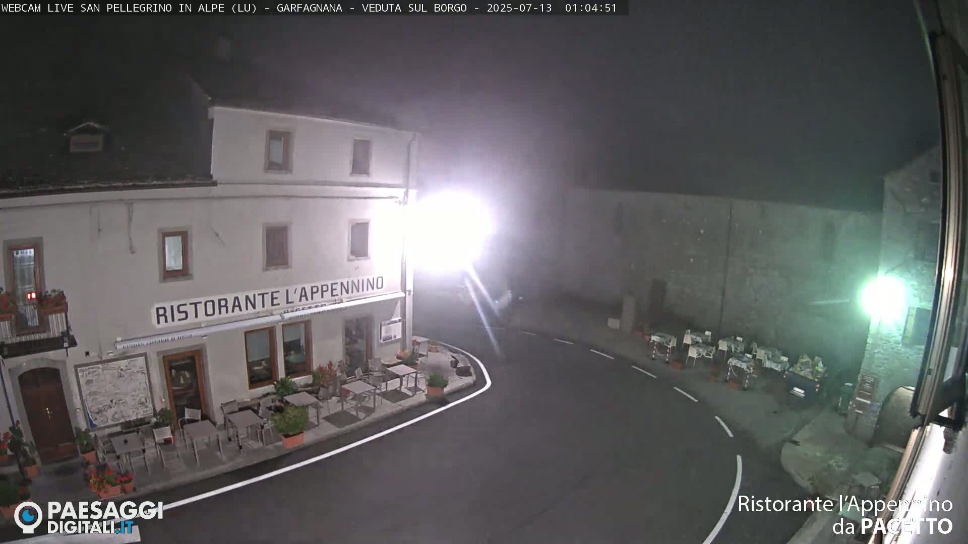 Garfagnana, San Pellegrino in Alpe  Alps Live Cam -  Lucca, Tuscany, Italy