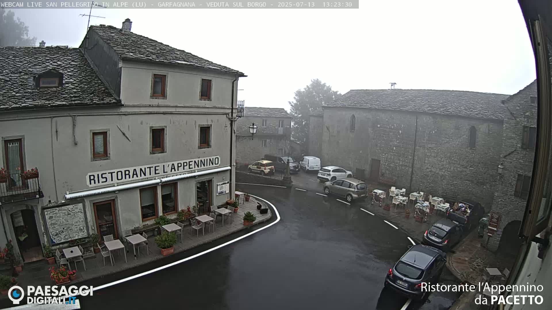 Garfagnana, San Pellegrino in Alpe  Alps Live Cam -  Lucca, Tuscany, Italy