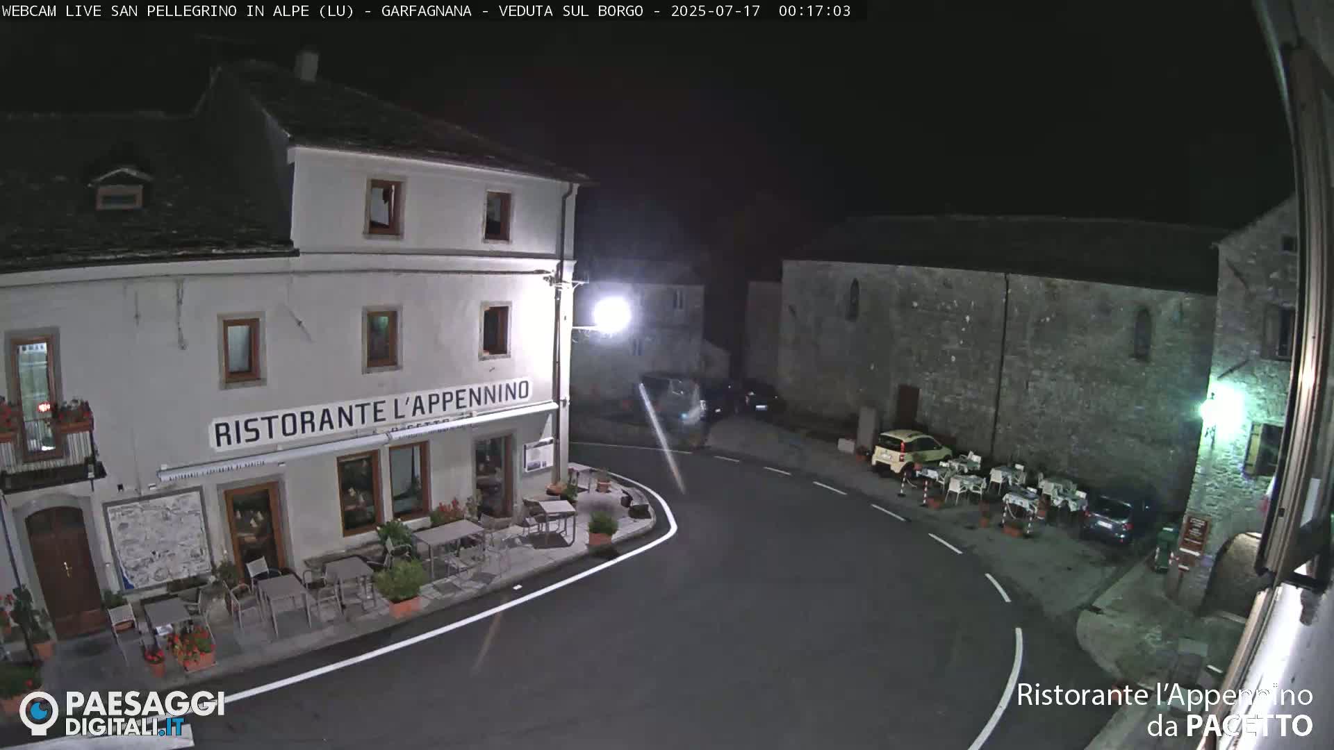 Garfagnana, San Pellegrino in Alpe  Alps Live Cam -  Lucca, Tuscany, Italy