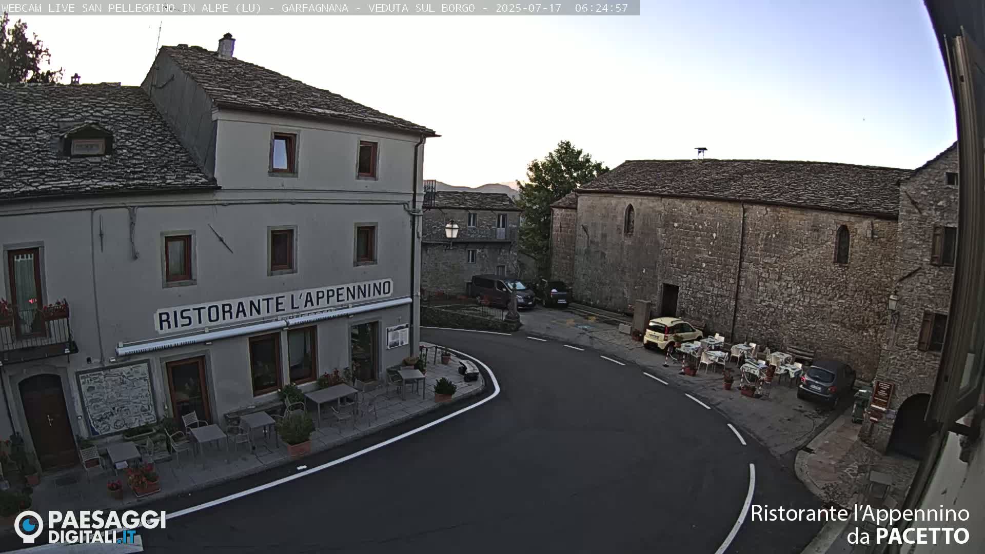 Garfagnana, San Pellegrino in Alpe  Alps Live Cam -  Lucca, Tuscany, Italy