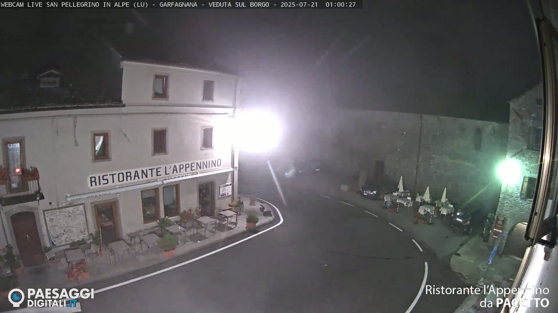 Garfagnana, San Pellegrino in Alpe  Alps Live Cam -  Lucca, Tuscany, Italy