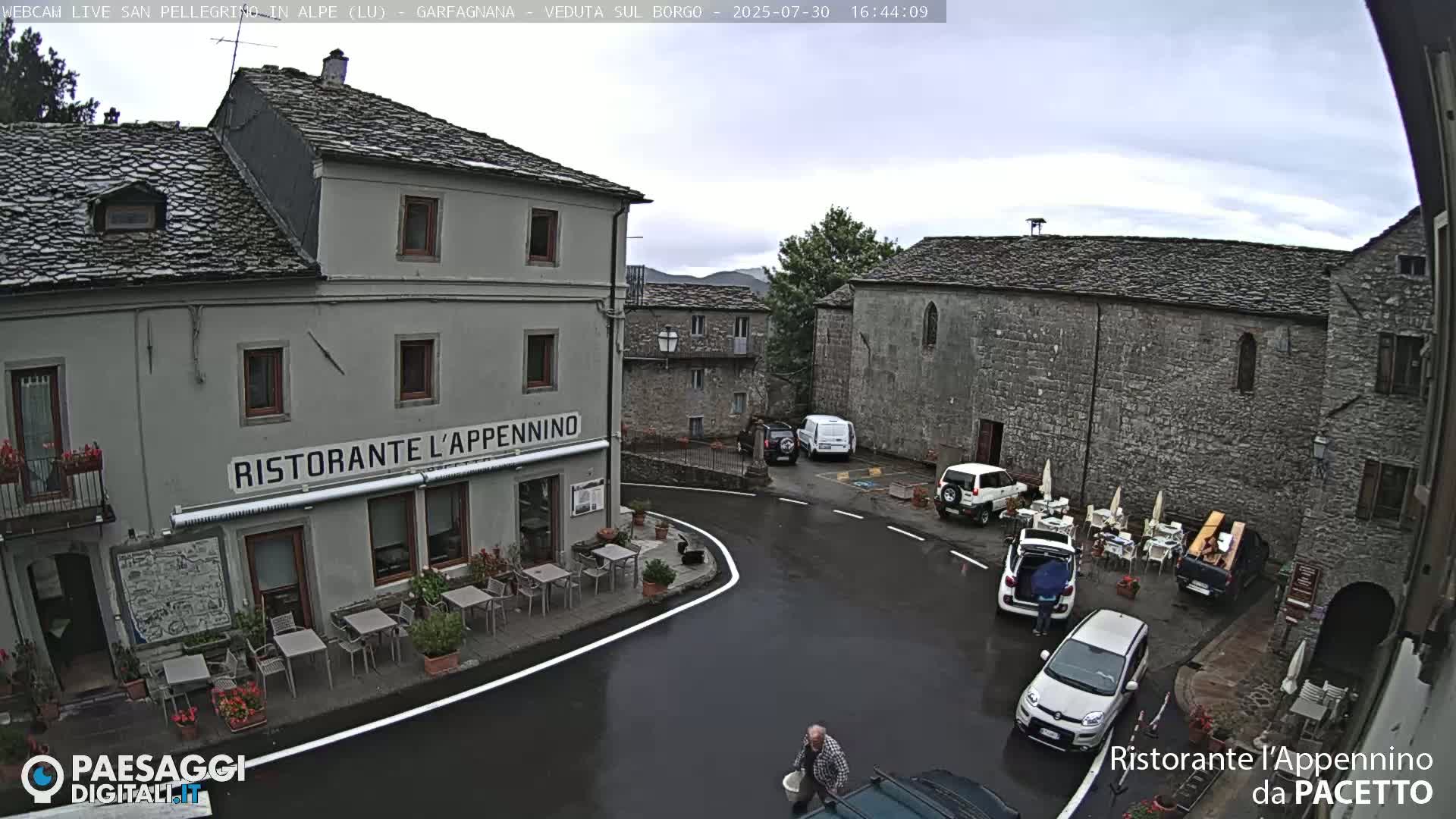 Garfagnana, San Pellegrino in Alpe  Alps Live Cam -  Lucca, Tuscany, Italy