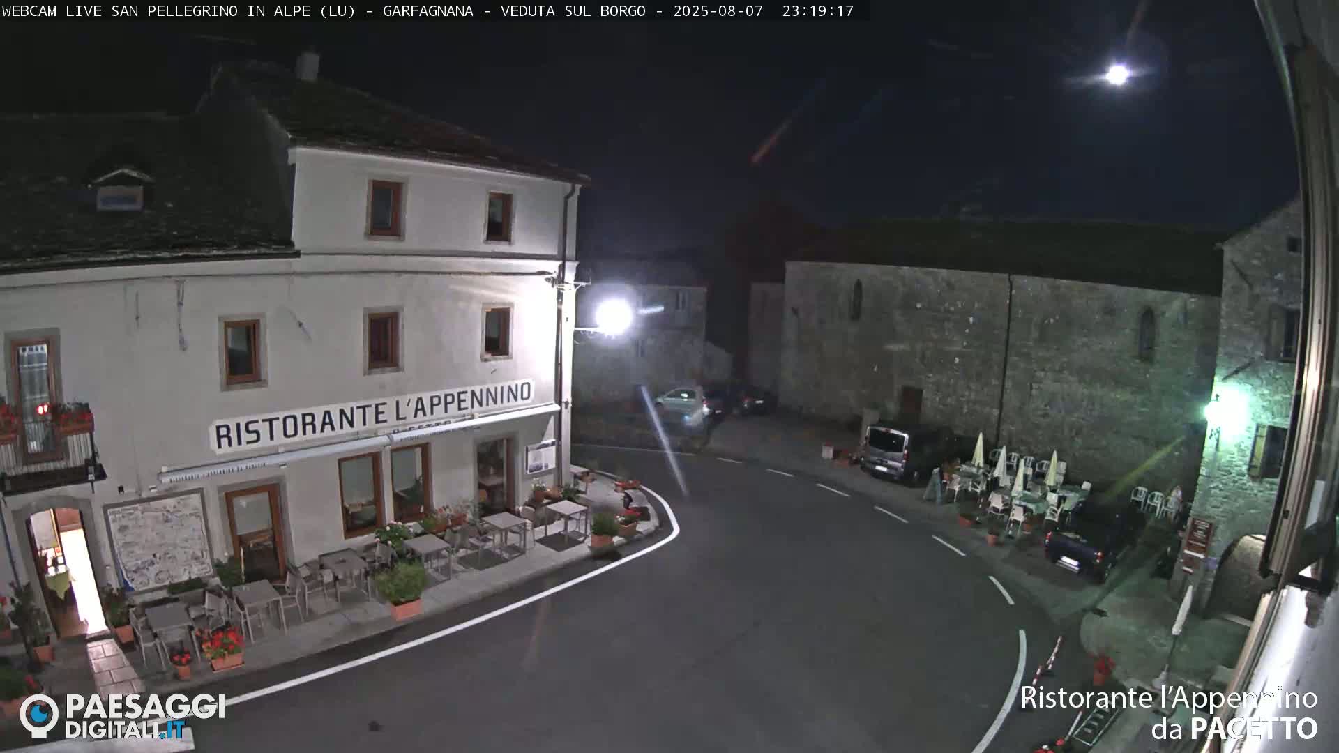 Garfagnana, San Pellegrino in Alpe  Alps Live Cam -  Lucca, Tuscany, Italy