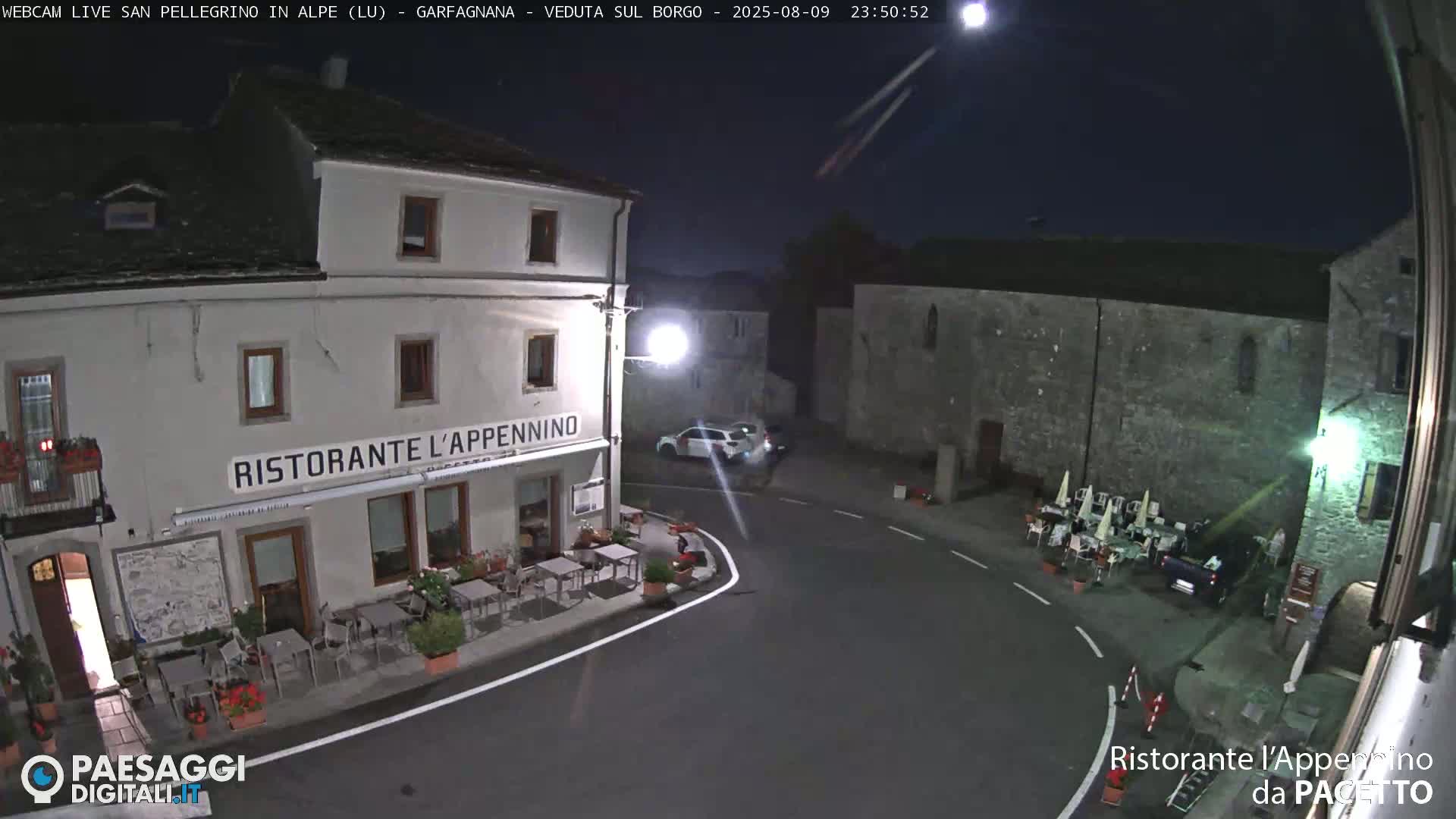 Garfagnana, San Pellegrino in Alpe  Alps Live Cam -  Lucca, Tuscany, Italy