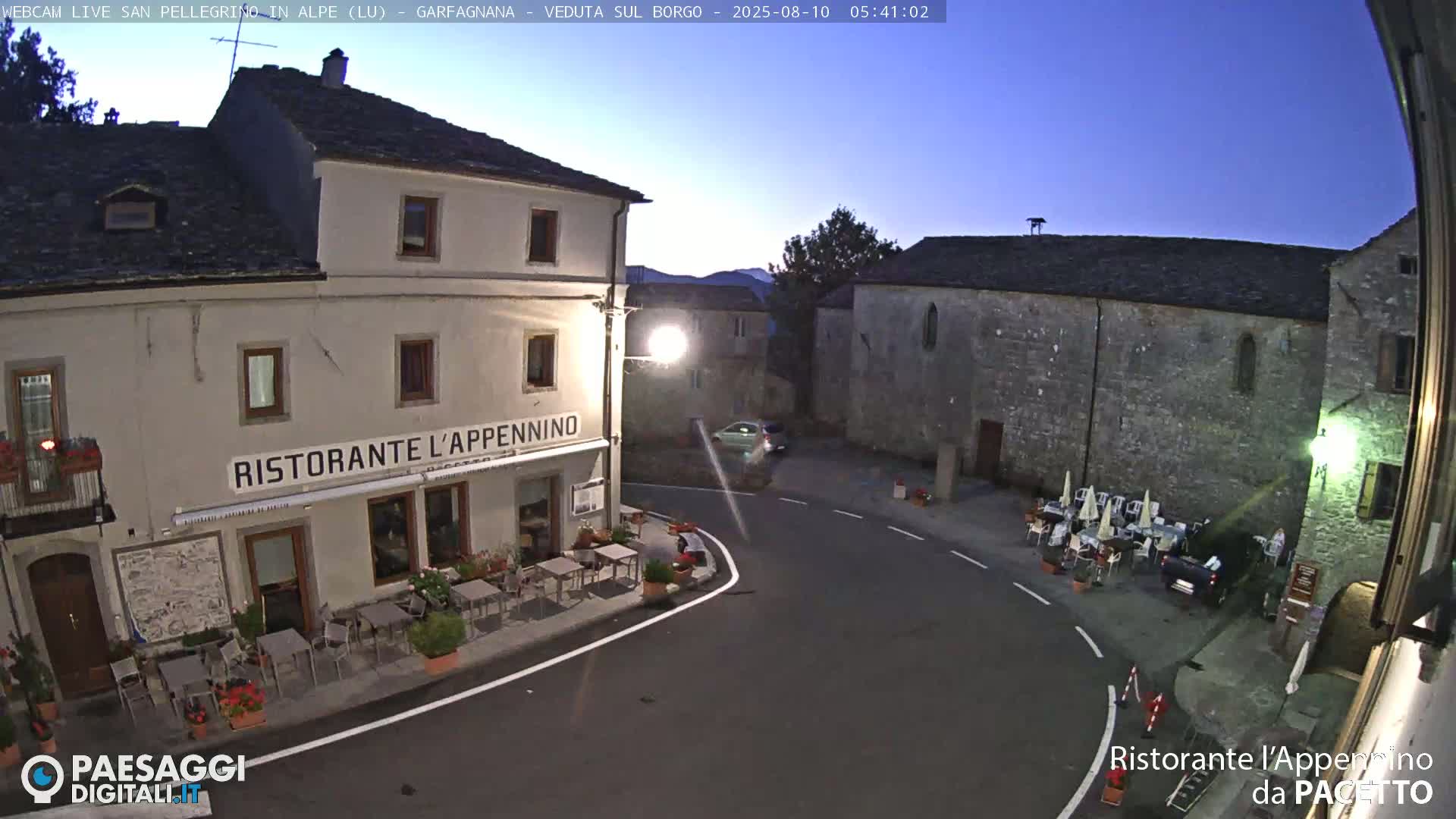 Garfagnana, San Pellegrino in Alpe  Alps Live Cam -  Lucca, Tuscany, Italy
