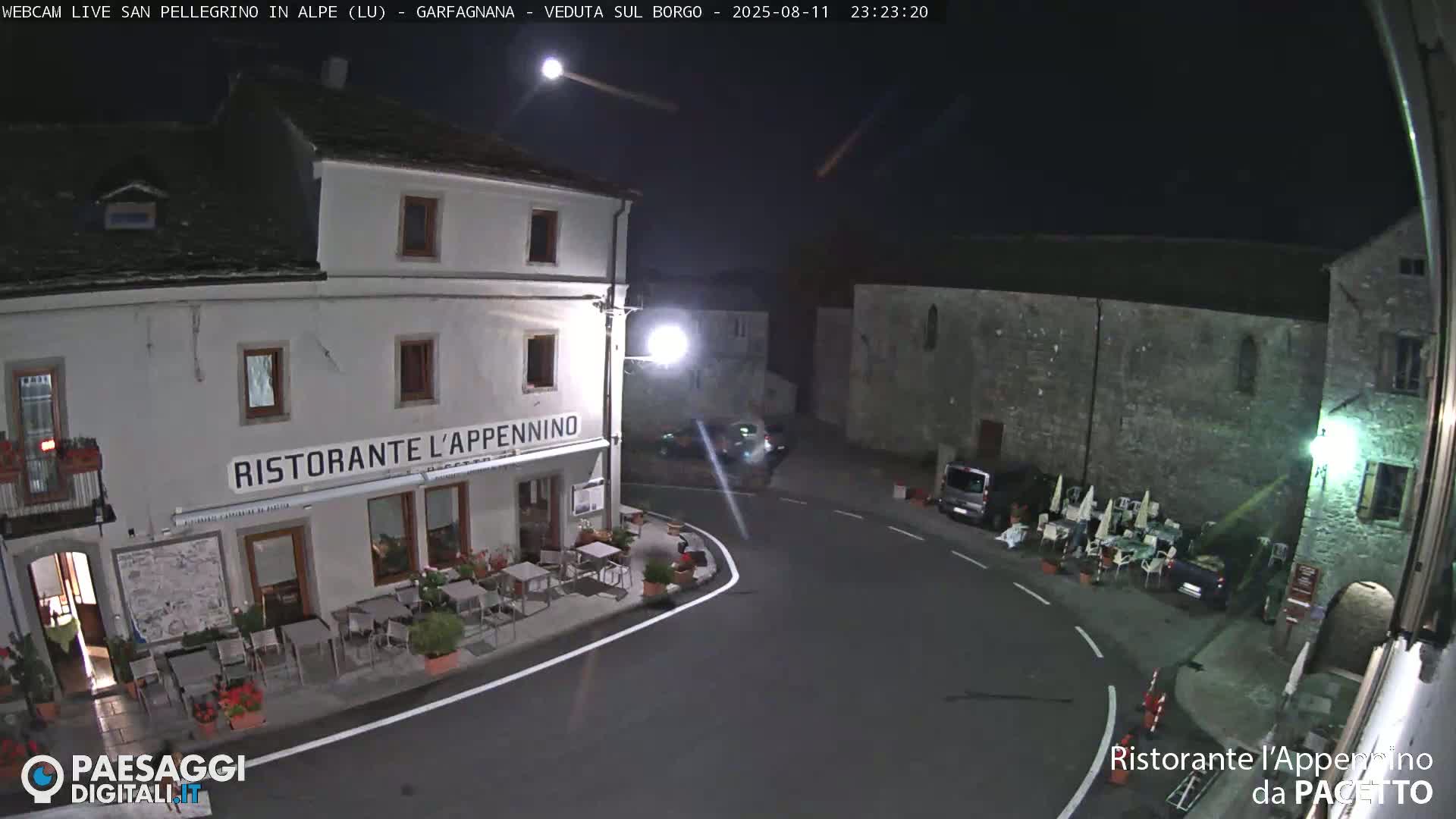 Garfagnana, San Pellegrino in Alpe  Alps Live Cam -  Lucca, Tuscany, Italy