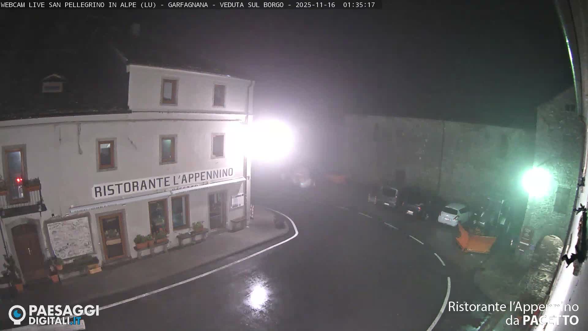 Garfagnana, San Pellegrino in Alpe  Alps Live Cam -  Lucca, Tuscany, Italy