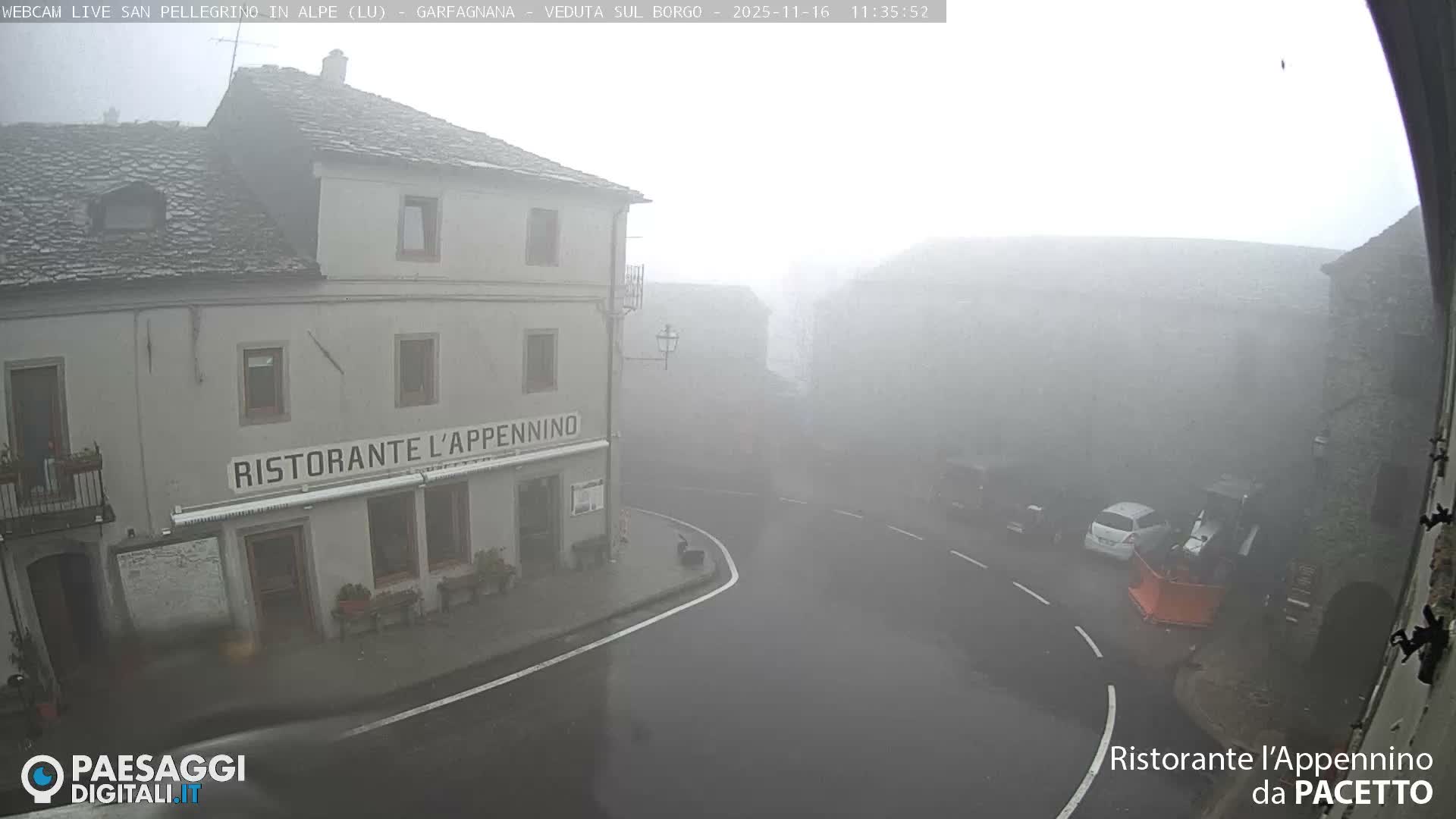Garfagnana, San Pellegrino in Alpe  Alps Live Cam -  Lucca, Tuscany, Italy