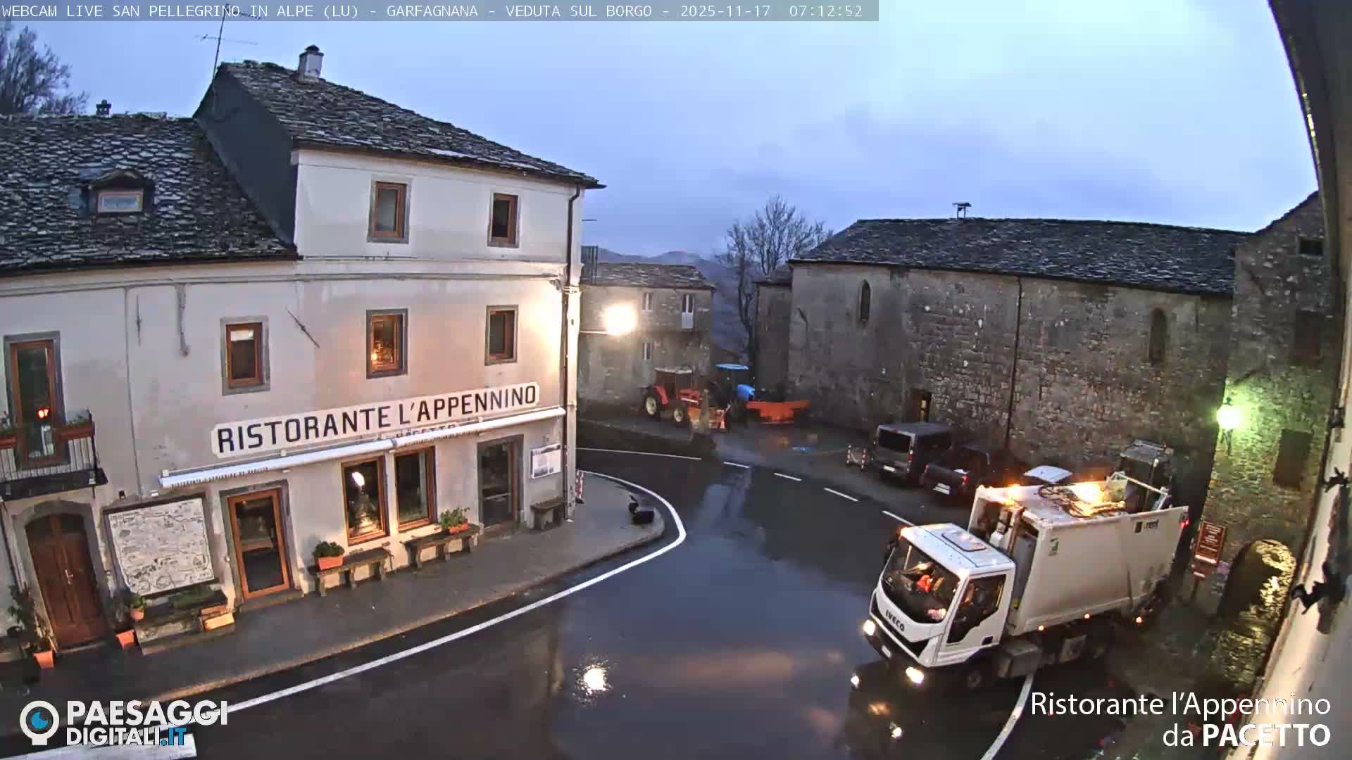 Garfagnana, San Pellegrino in Alpe  Alps Live Cam -  Lucca, Tuscany, Italy