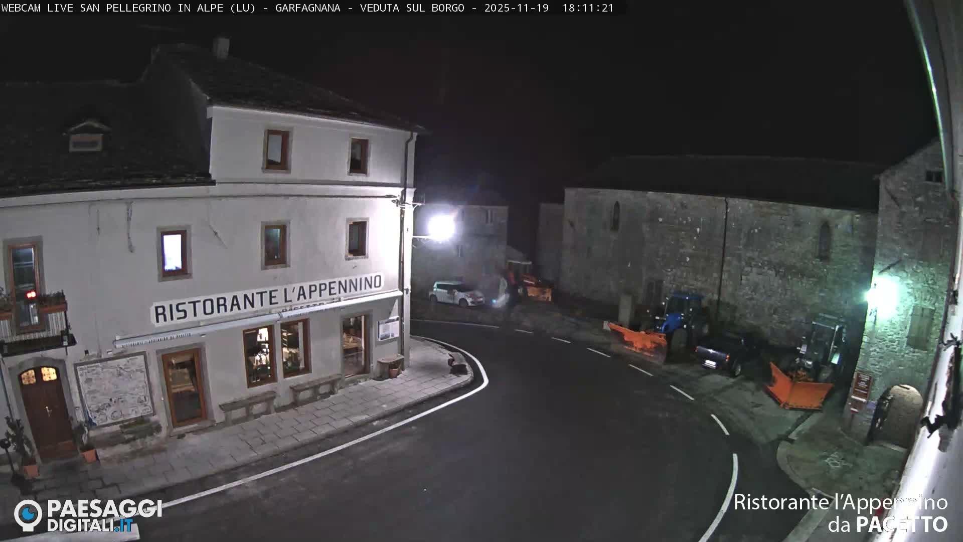 Garfagnana, San Pellegrino in Alpe  Alps Live Cam -  Lucca, Tuscany, Italy