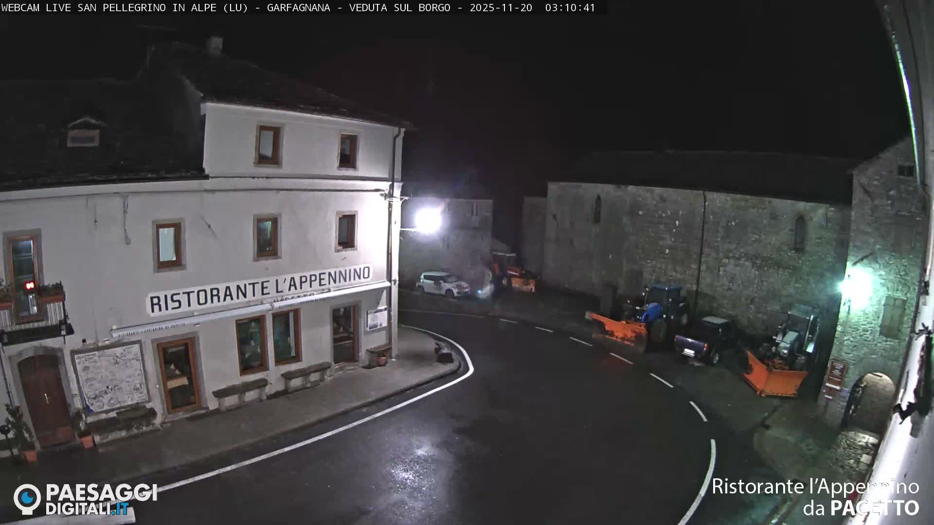 Garfagnana, San Pellegrino in Alpe  Alps Live Cam -  Lucca, Tuscany, Italy