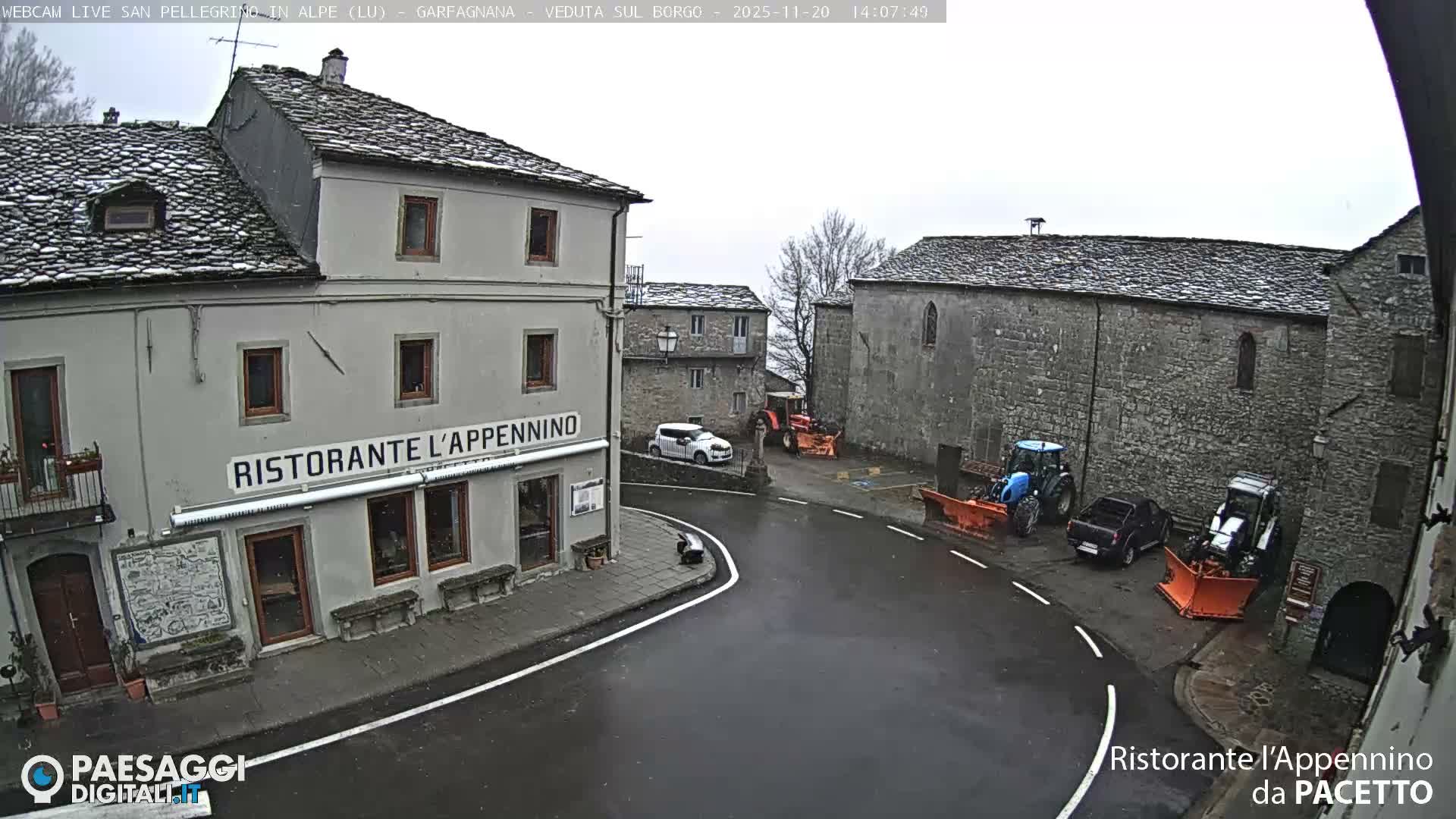 Garfagnana, San Pellegrino in Alpe  Alps Live Cam -  Lucca, Tuscany, Italy