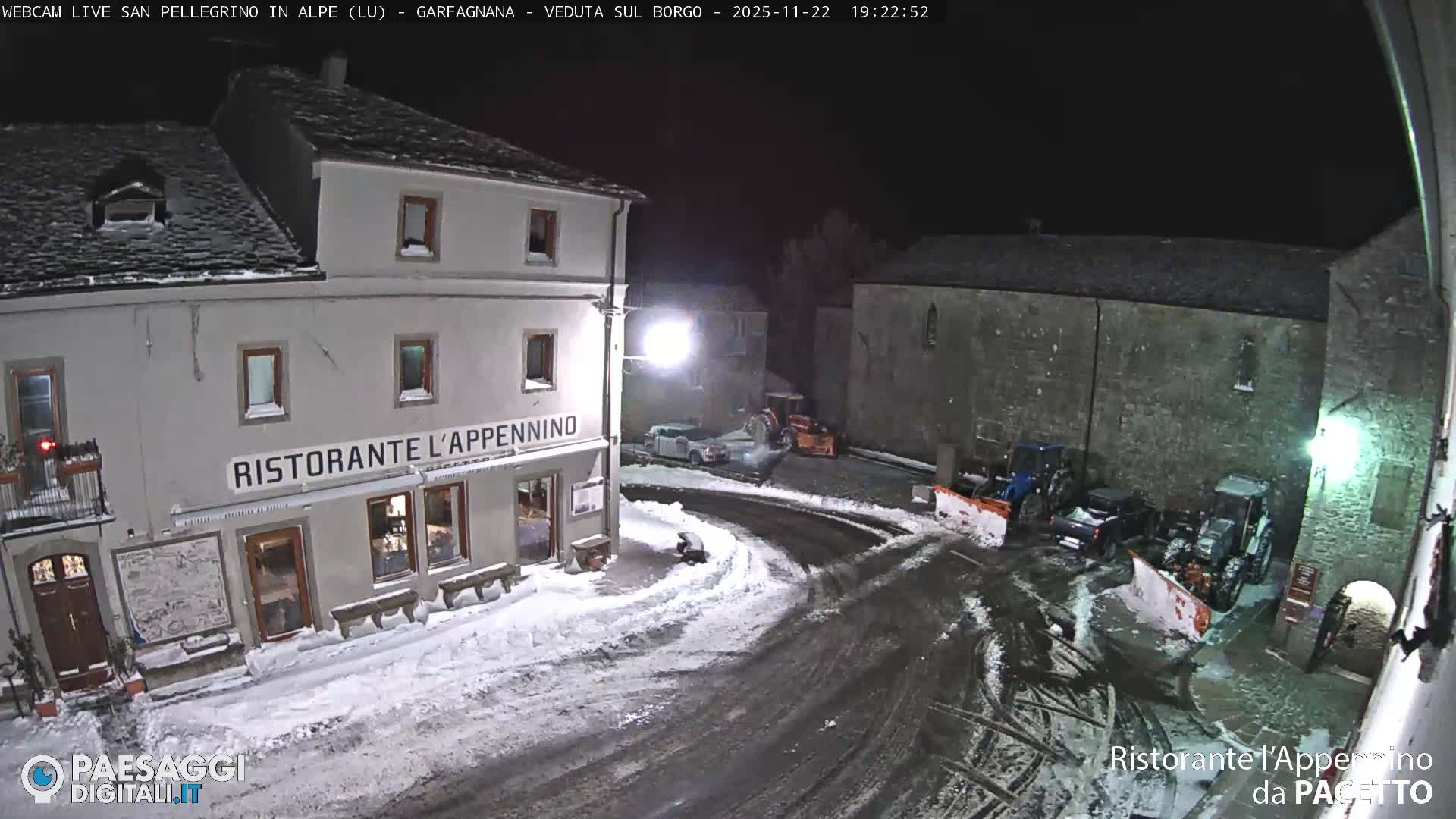 Garfagnana, San Pellegrino in Alpe  Alps Live Cam -  Lucca, Tuscany, Italy