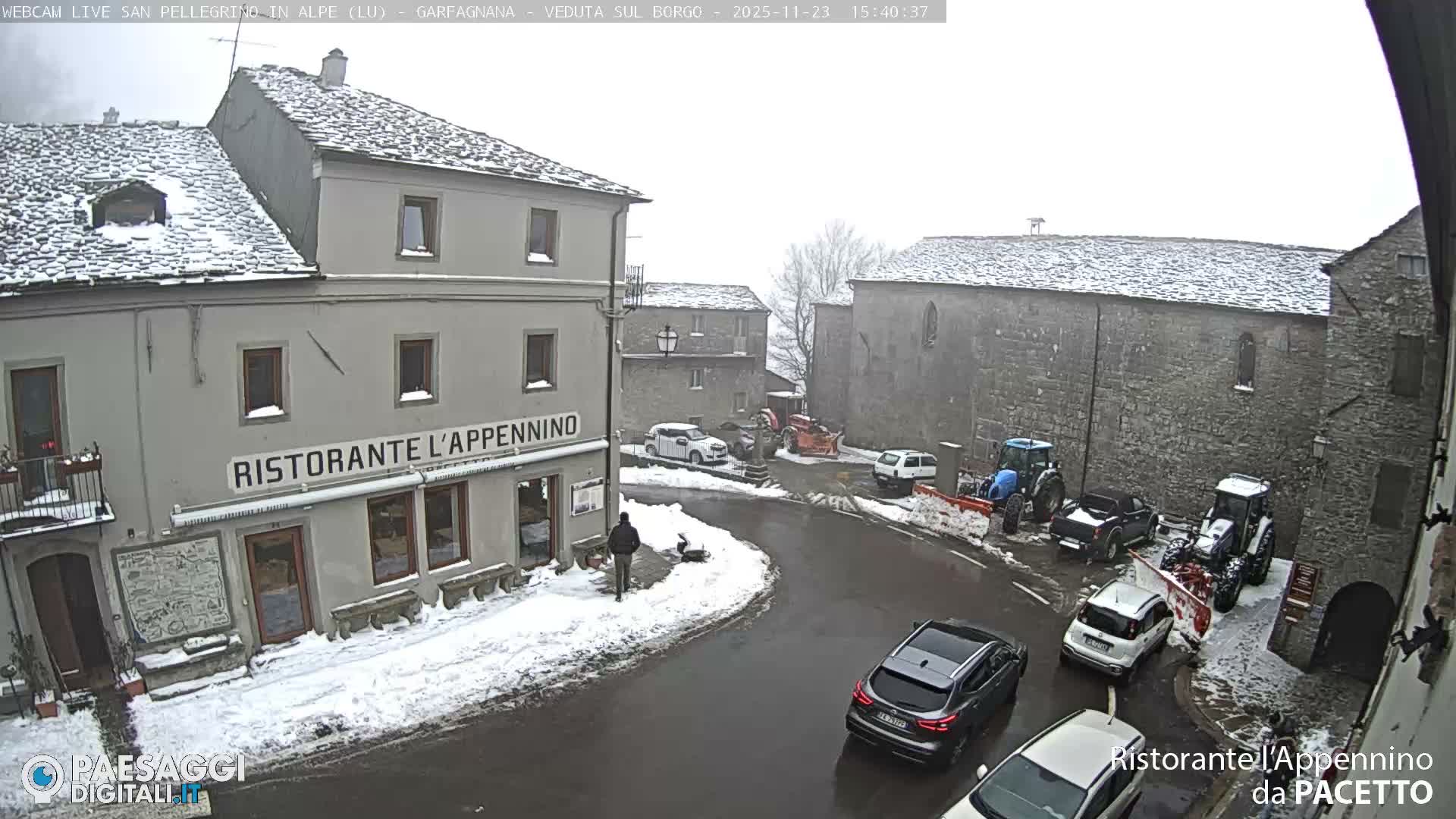 Garfagnana, San Pellegrino in Alpe  Alps Live Cam -  Lucca, Tuscany, Italy