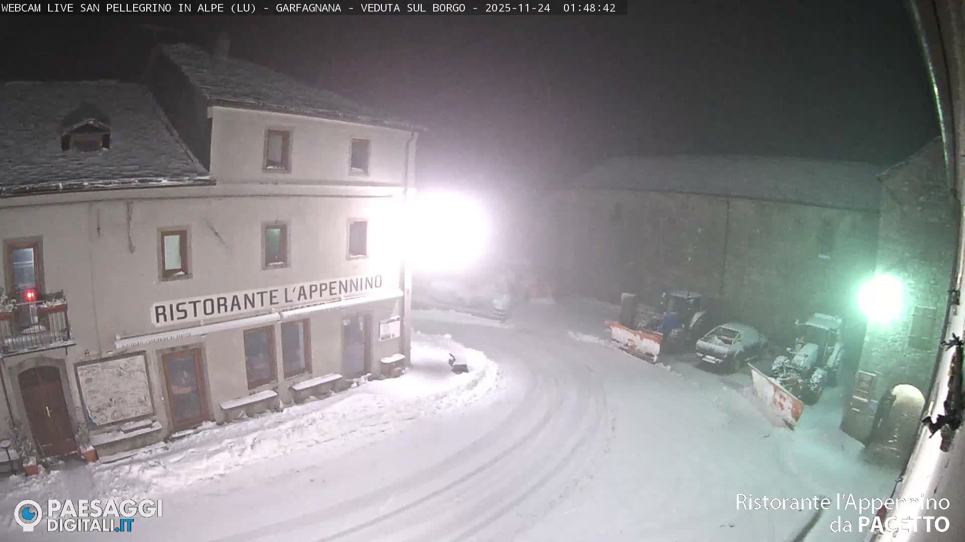 Garfagnana, San Pellegrino in Alpe  Alps Live Cam -  Lucca, Tuscany, Italy