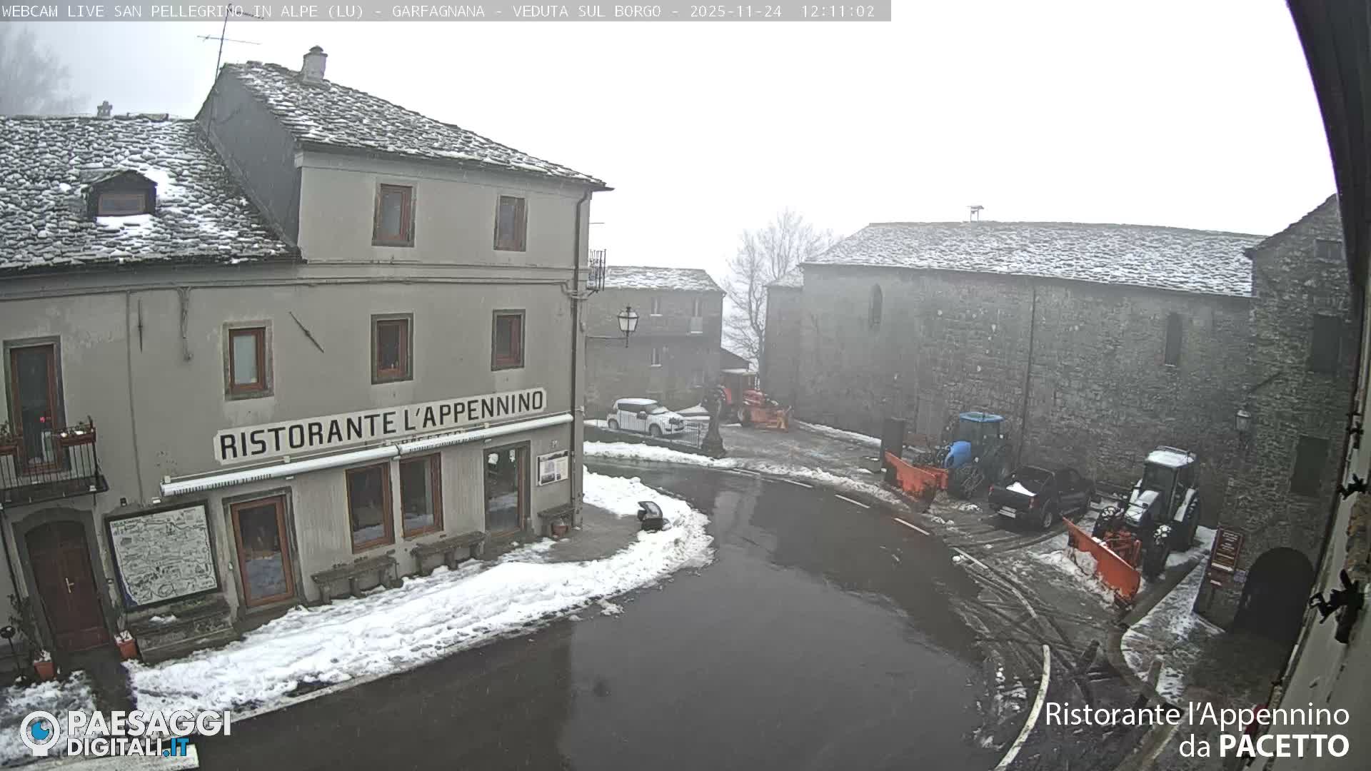 Garfagnana, San Pellegrino in Alpe  Alps Live Cam -  Lucca, Tuscany, Italy
