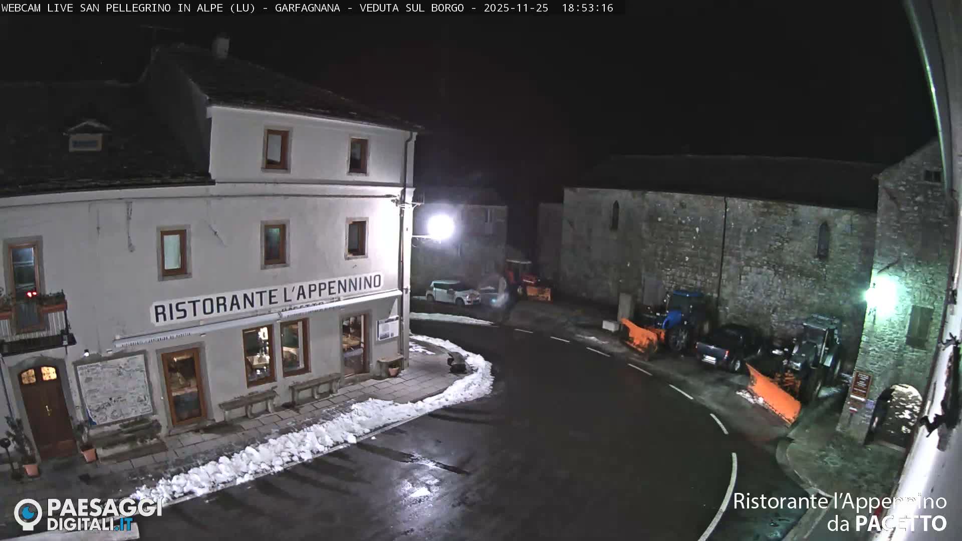 Garfagnana, San Pellegrino in Alpe  Alps Live Cam -  Lucca, Tuscany, Italy