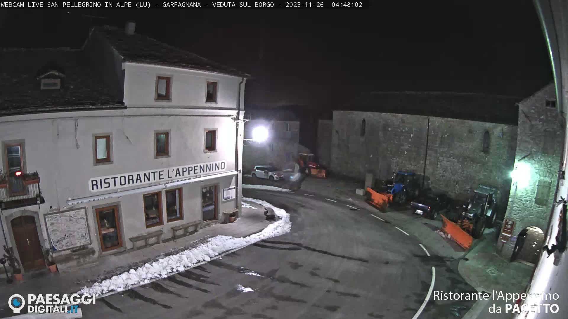 Garfagnana, San Pellegrino in Alpe  Alps Live Cam -  Lucca, Tuscany, Italy