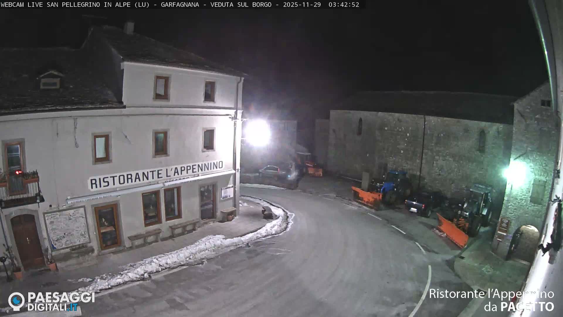 Garfagnana, San Pellegrino in Alpe  Alps Live Cam -  Lucca, Tuscany, Italy