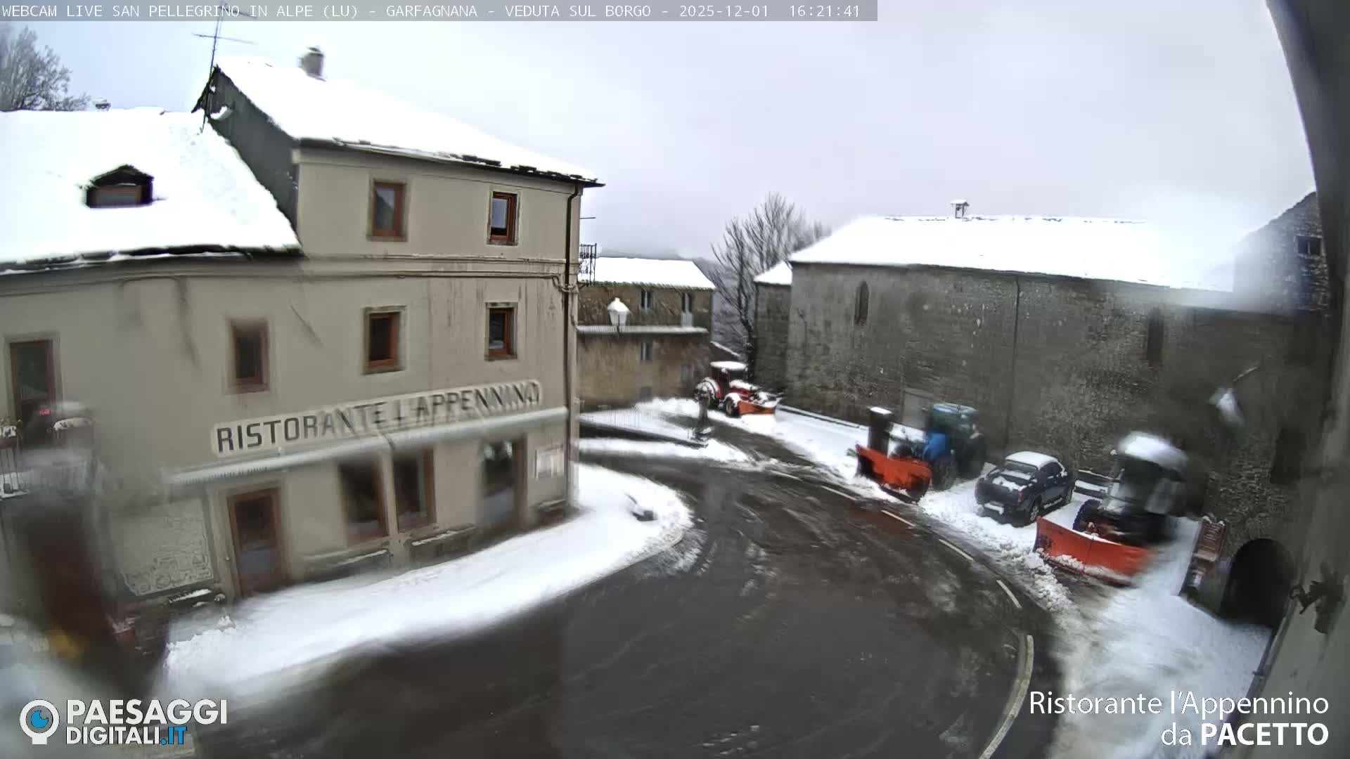 Garfagnana, San Pellegrino in Alpe  Alps Live Cam -  Lucca, Tuscany, Italy