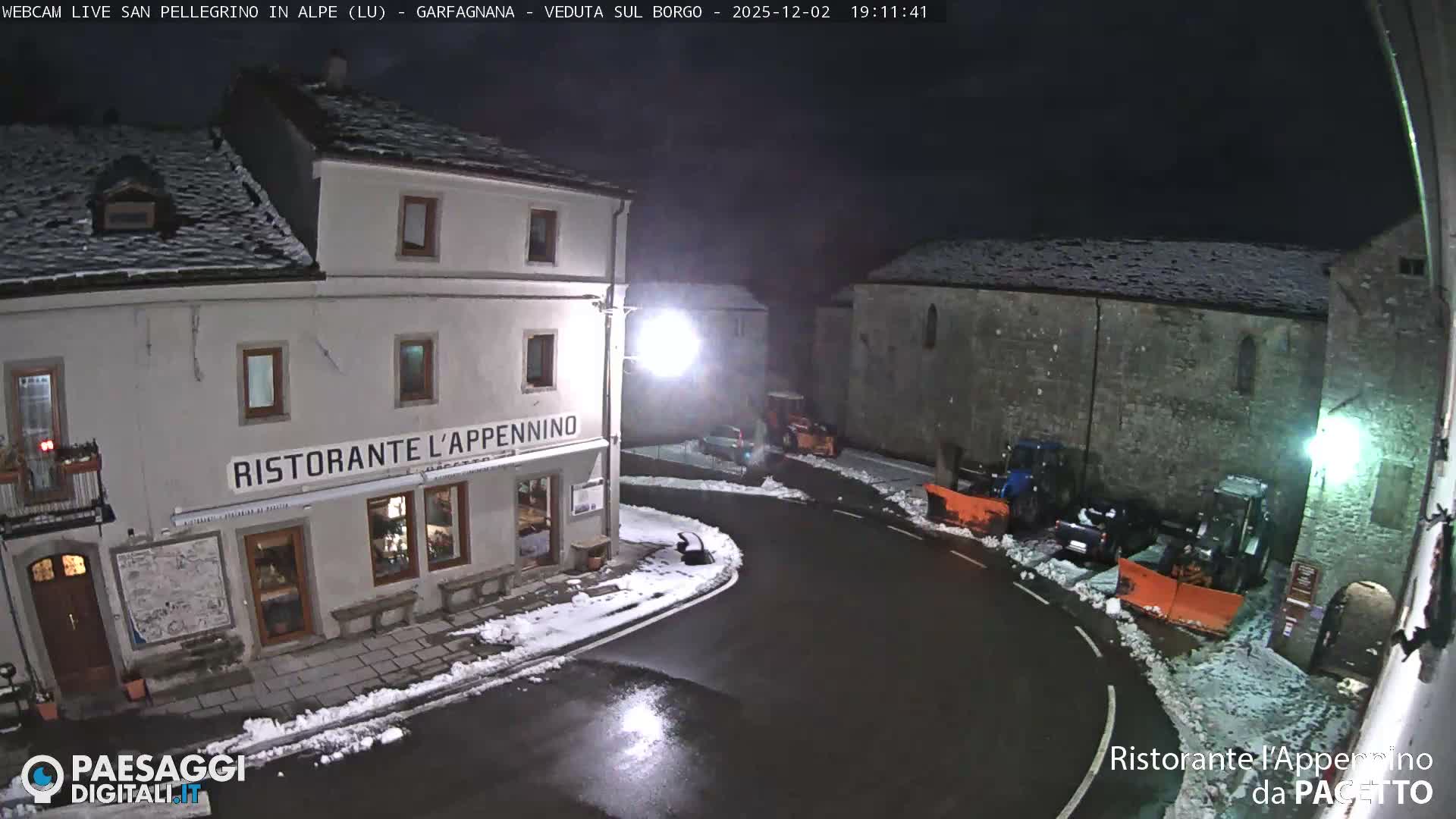 Garfagnana, San Pellegrino in Alpe  Alps Live Cam -  Lucca, Tuscany, Italy